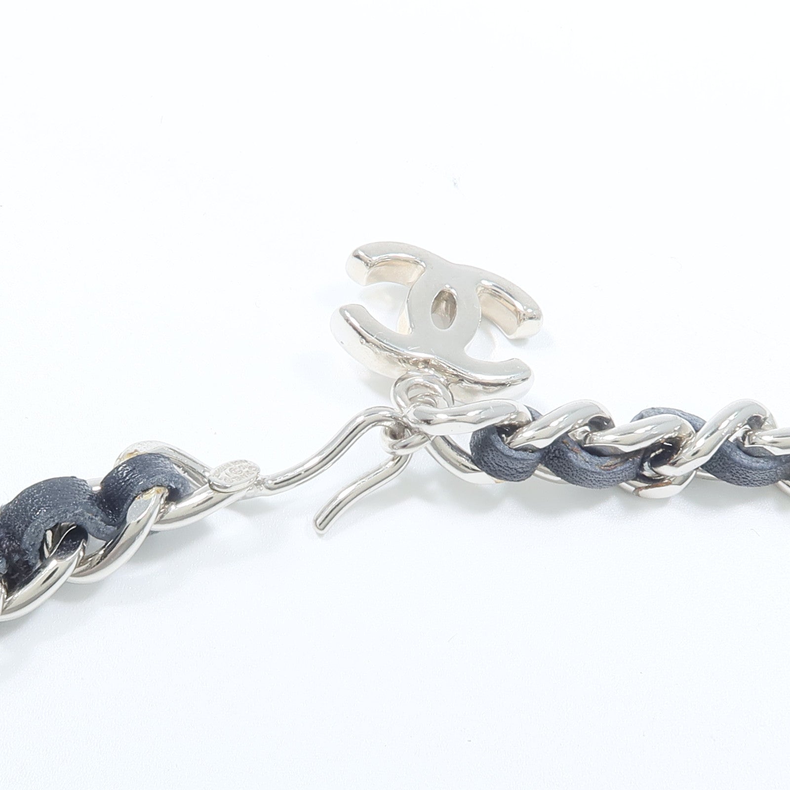 CHANEL 金屬/皮革Chain Belt腰帶
