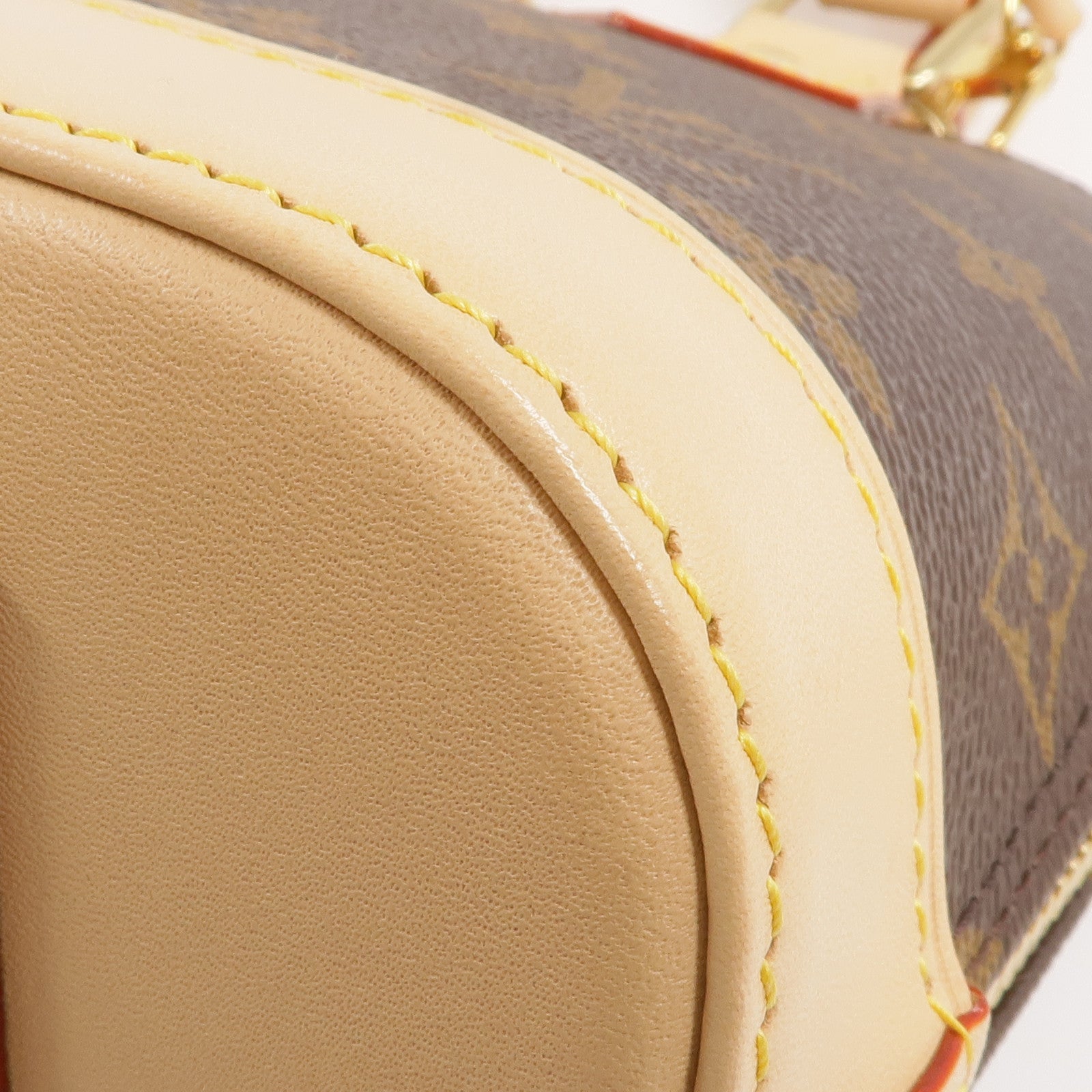 LOUIS VUITTON Monogram Alma BB金扣手挽肩背兩用袋