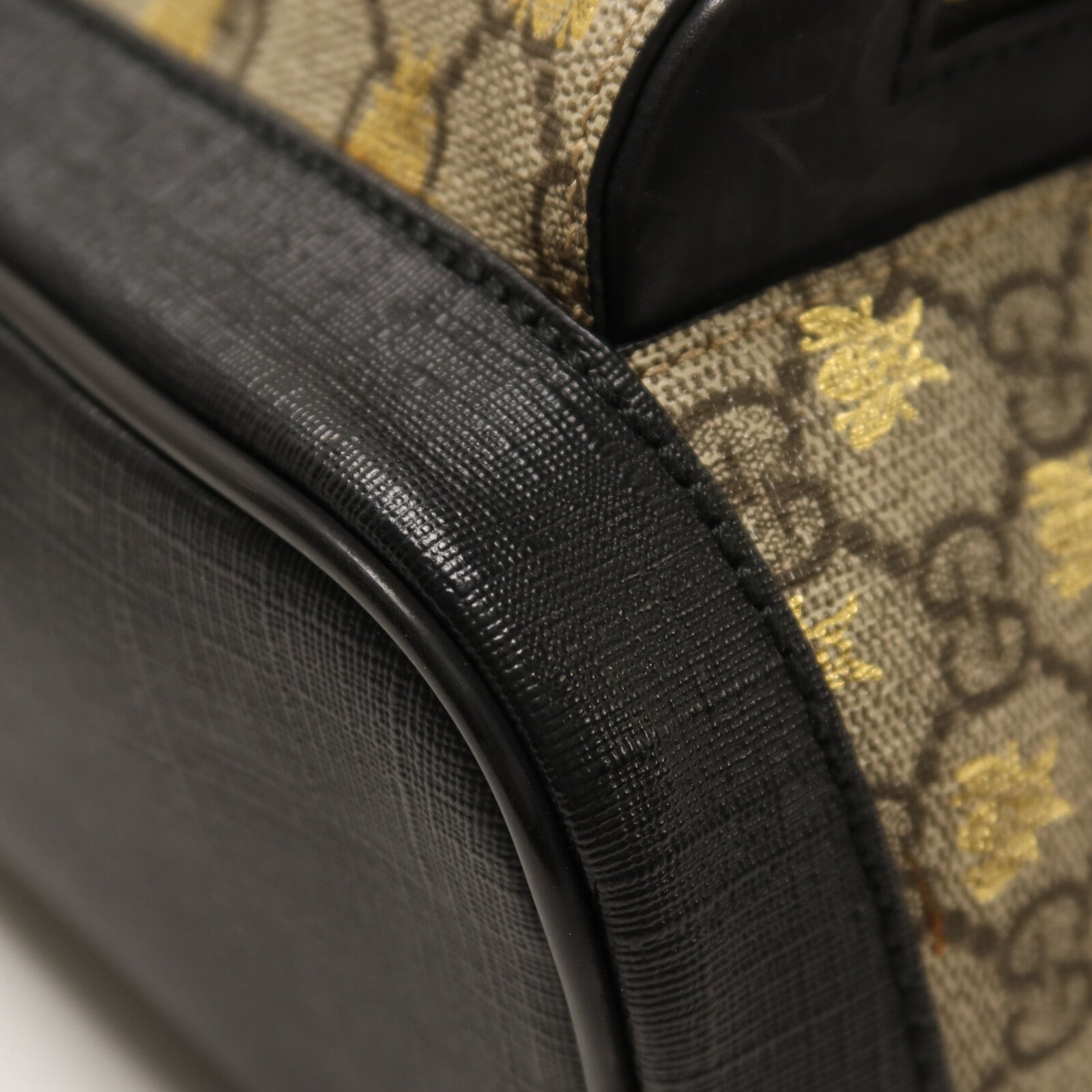 GUCCI 塗層帆布GG Supreme Backpack金扣背包