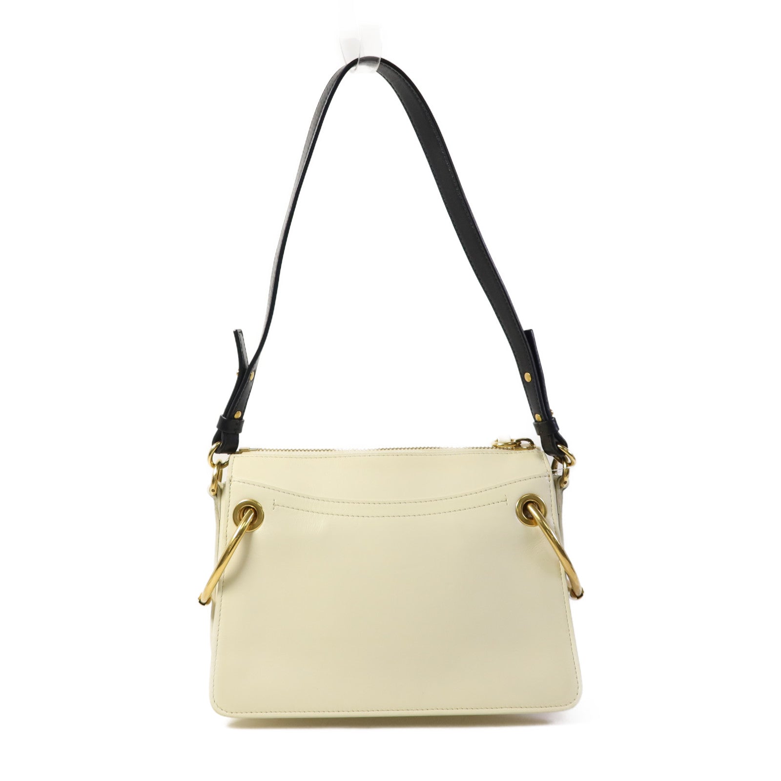 Chloe 【激減優惠】牛皮皮革Shoulder Bag金扣肩背袋