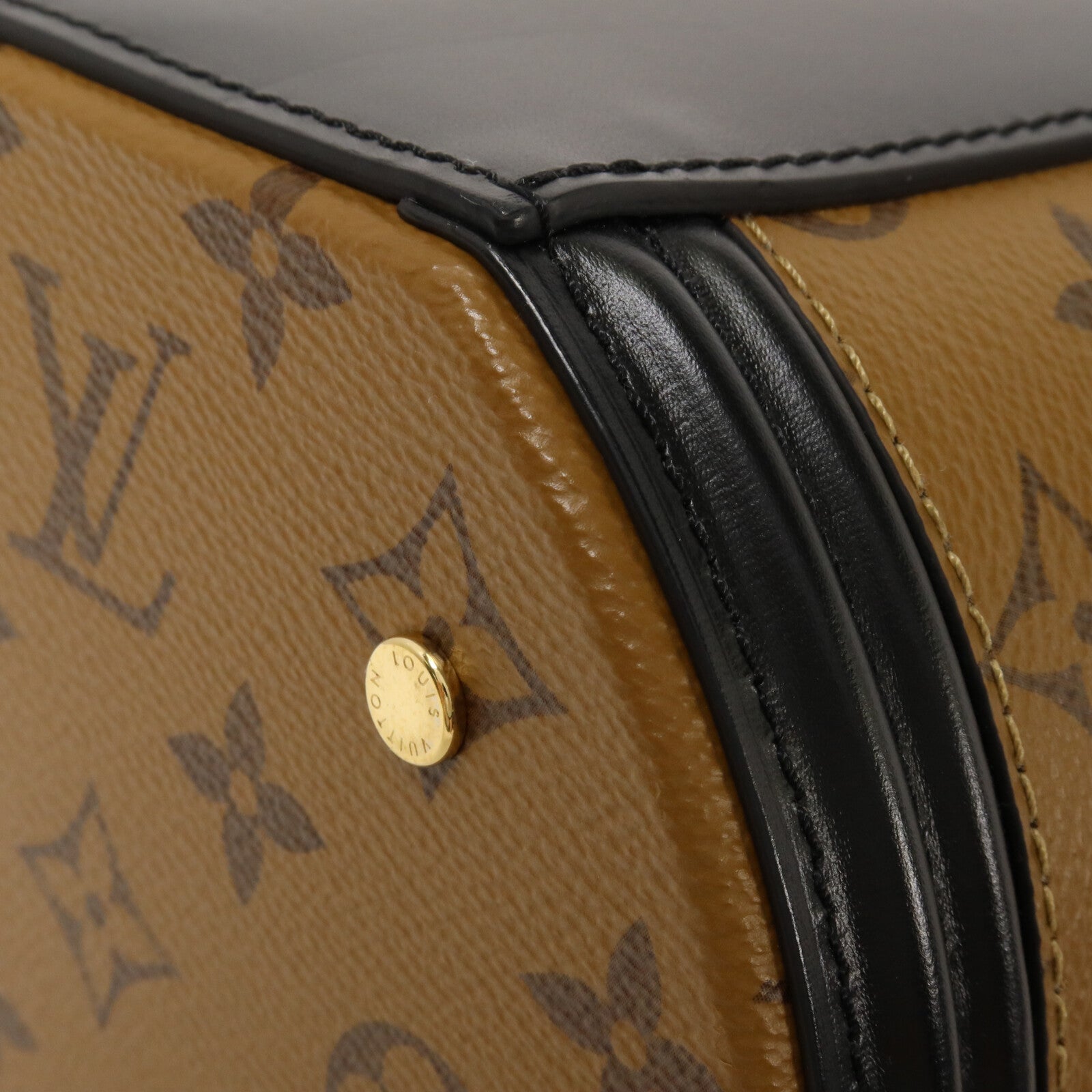 LOUIS VUITTON Monogram Reverse Cannes手挽肩背兩用袋