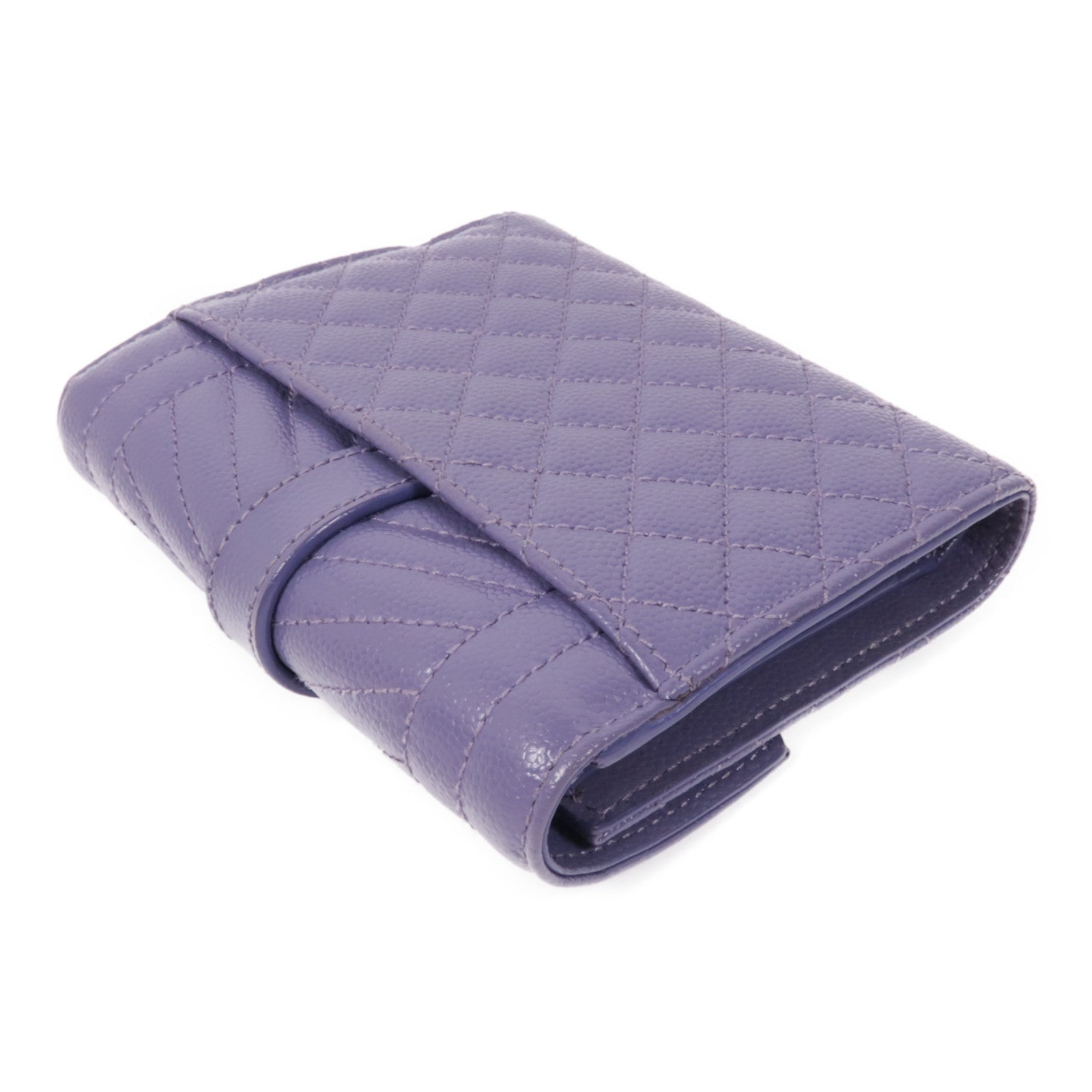 SAINT LAURENT 牛皮皮革Wallet錢包金扣