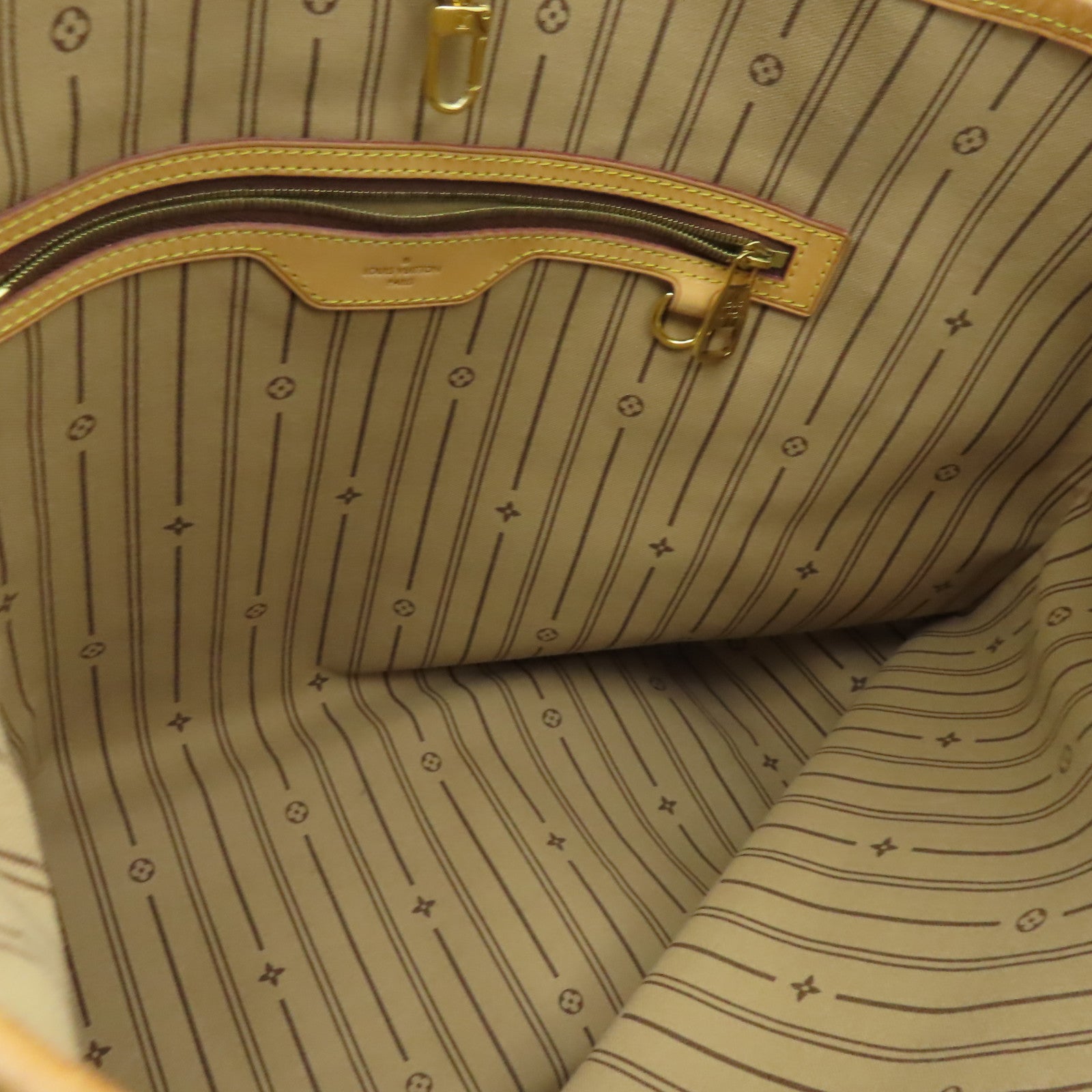 LOUIS VUITTON 【激減優惠】Monogram Delightful MM金扣肩背袋棕色