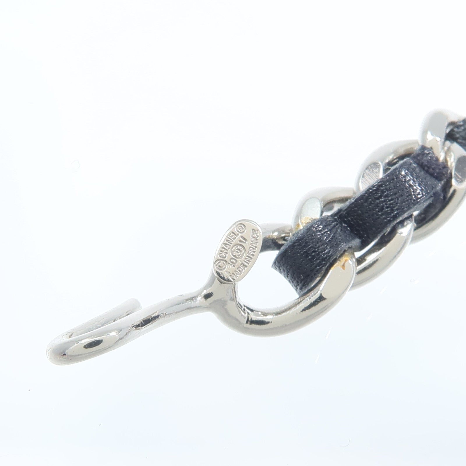 CHANEL 金屬/皮革Chain Belt腰帶