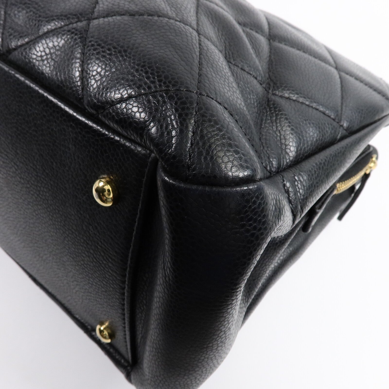 CHANEL 牛皮皮革Chain Shoulder Tote手挽袋