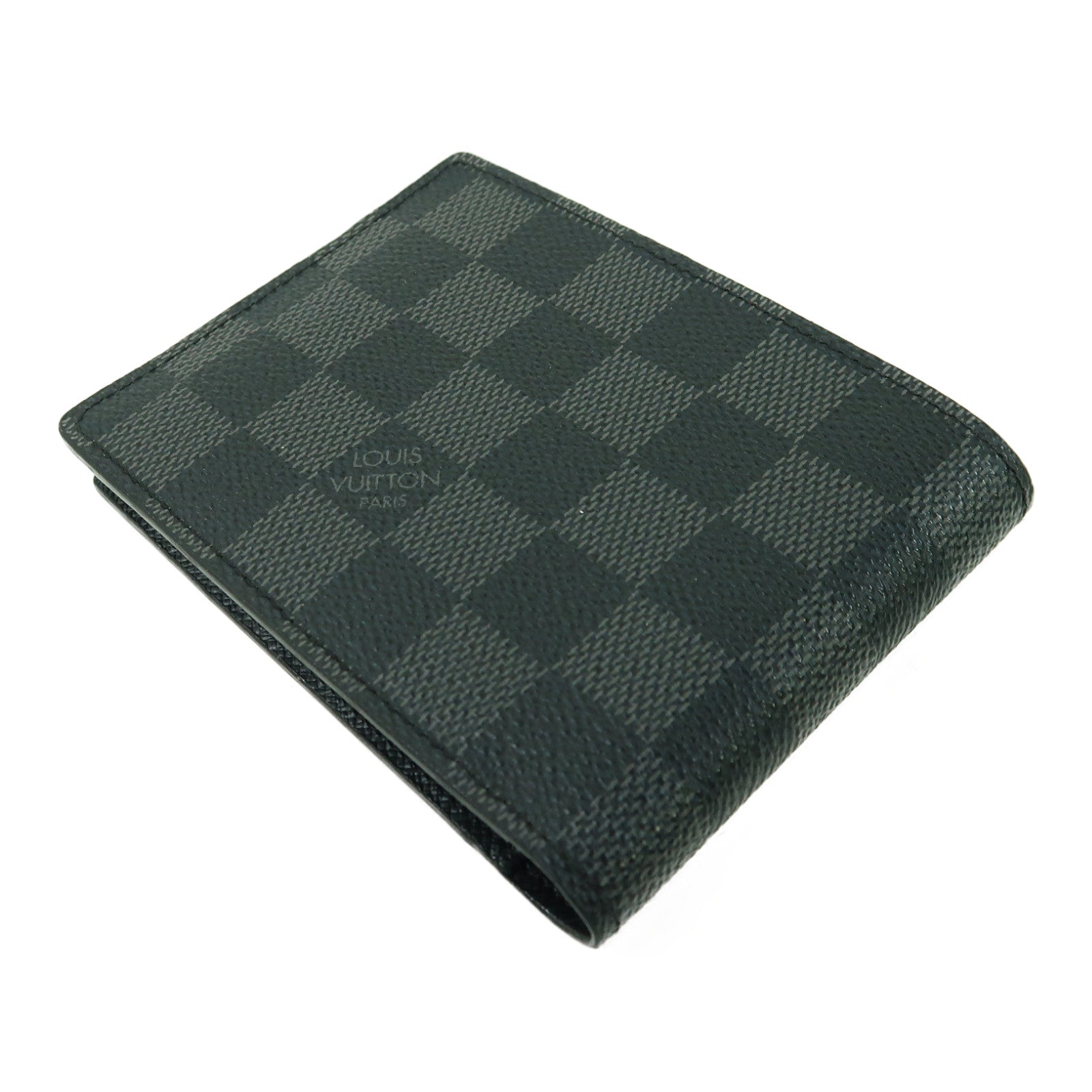 LOUIS VUITTON Damier Graphite Multiple Wallet錢包黑色
