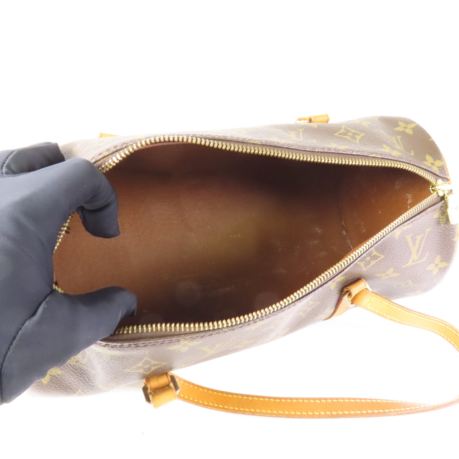 LOUIS VUITTON Monogram Papillon 30金扣肩背袋