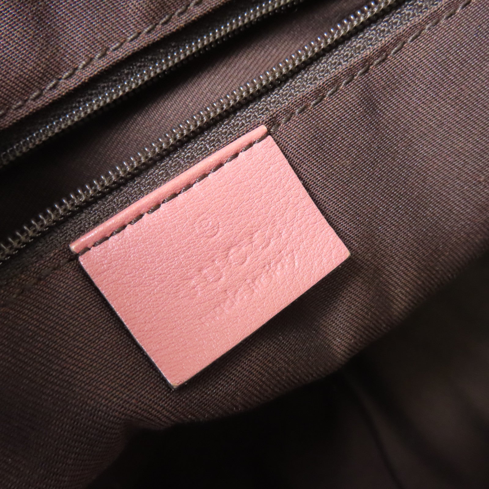 GUCCI 【激減優惠】GG帆布Sukey Tote Bag金扣肩背袋啡色/粉紅色