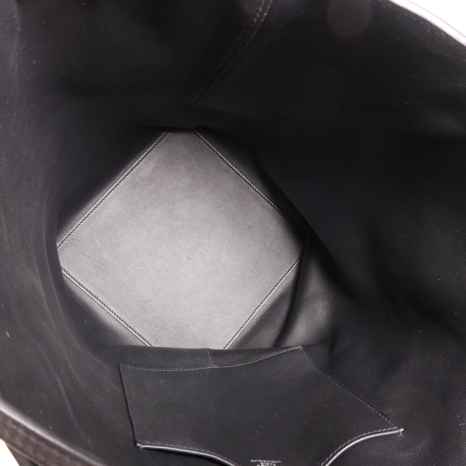 HERMES Evercolor皮革Licol 19手挽肩背兩用袋Noir