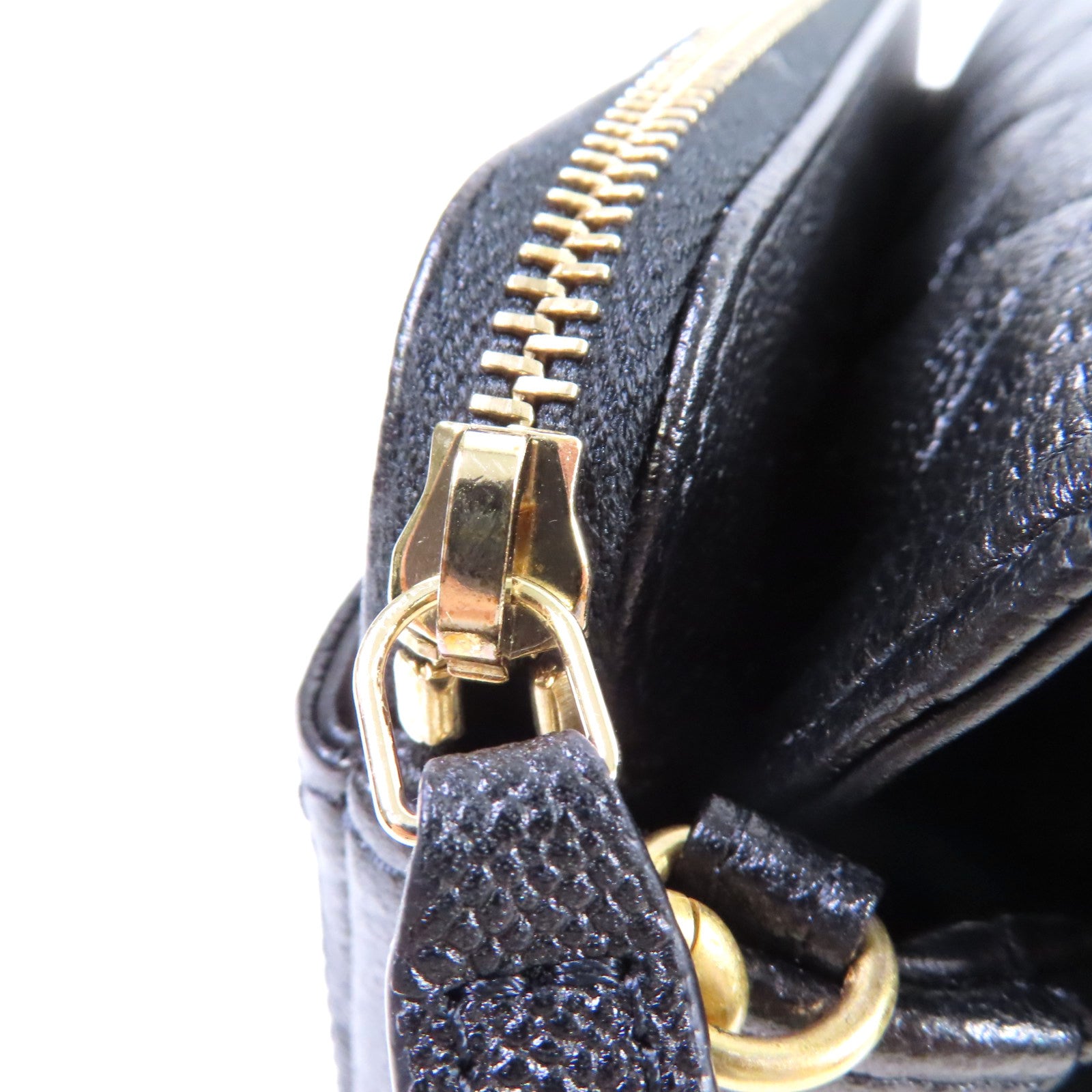 CHANEL 【激減優惠】菱格Caviar皮革Chain Shoulder Bag金扣鏈帶肩背袋黑色