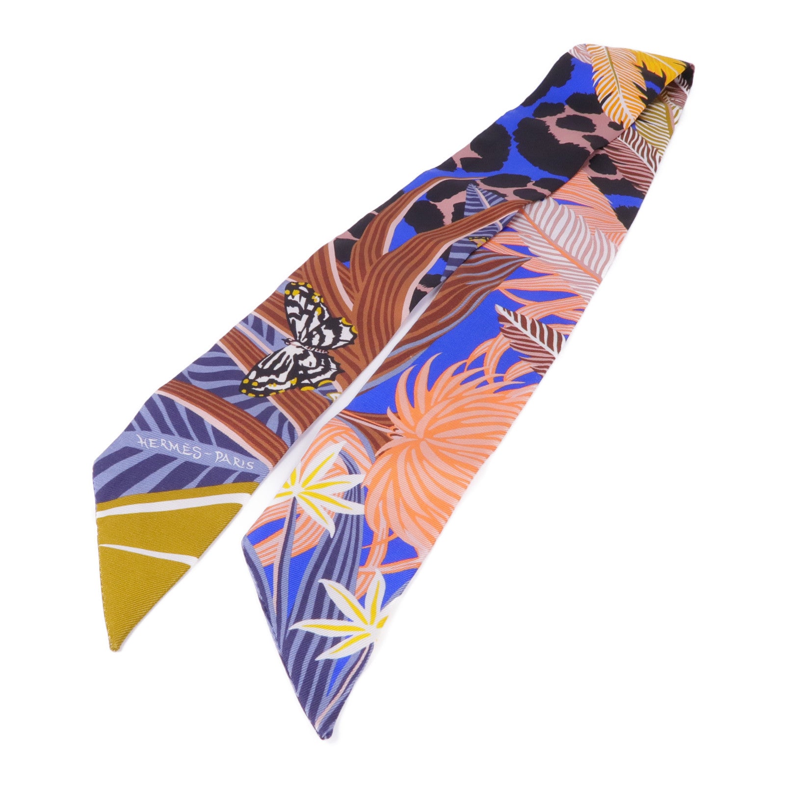 HERMES 絲質Twilly絲巾