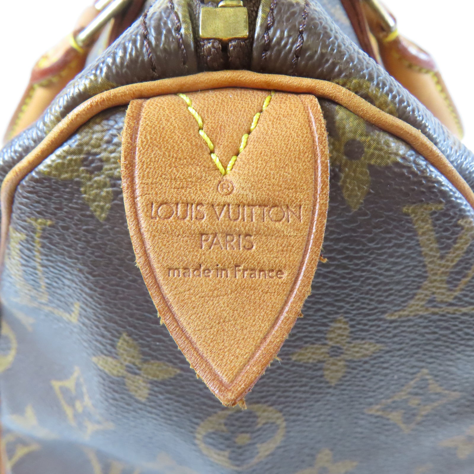 LOUIS VUITTON 【激減優惠】Monogram Speedy 30金扣手挽袋啡色