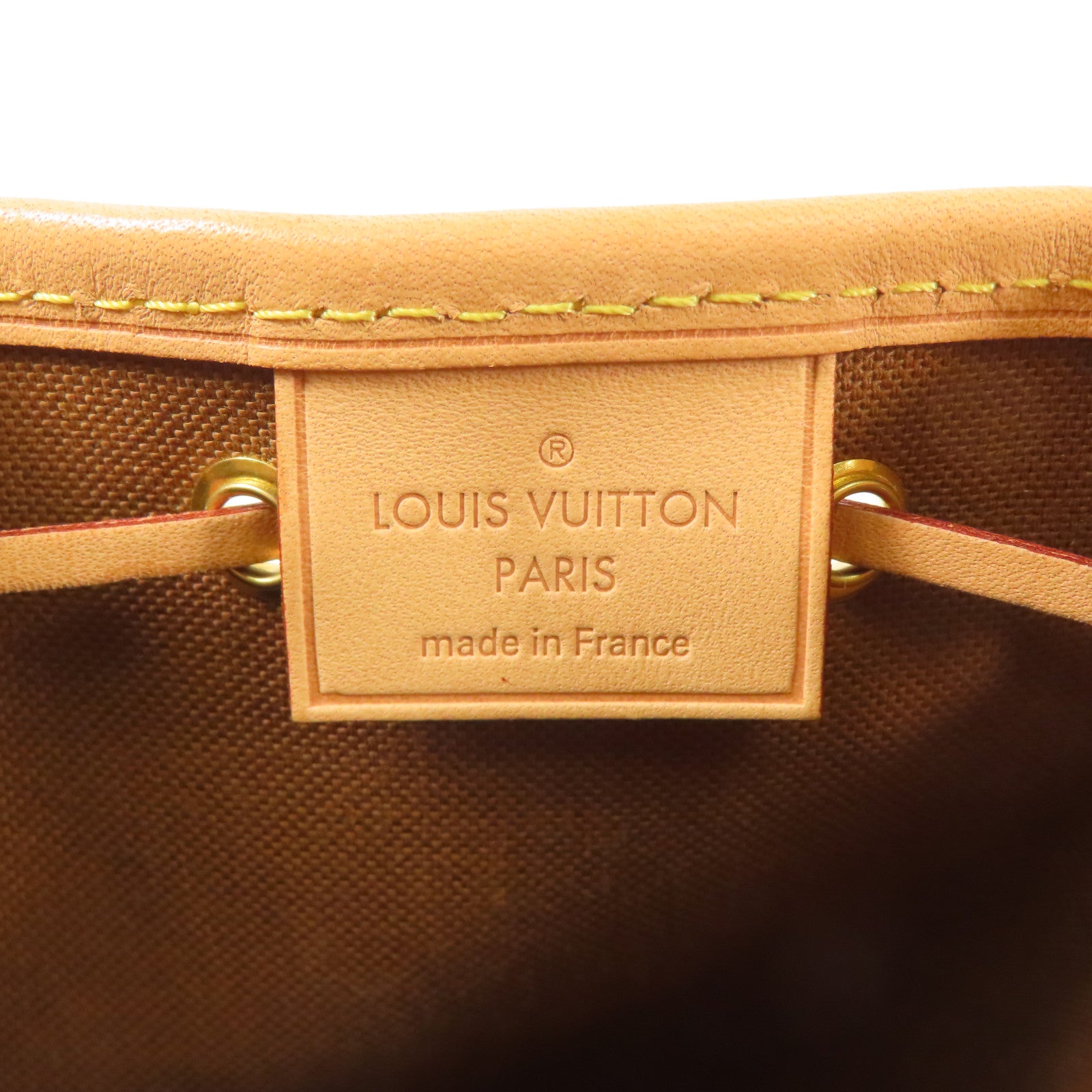 LOUIS VUITTON Monogram Nano Noe金扣肩背袋