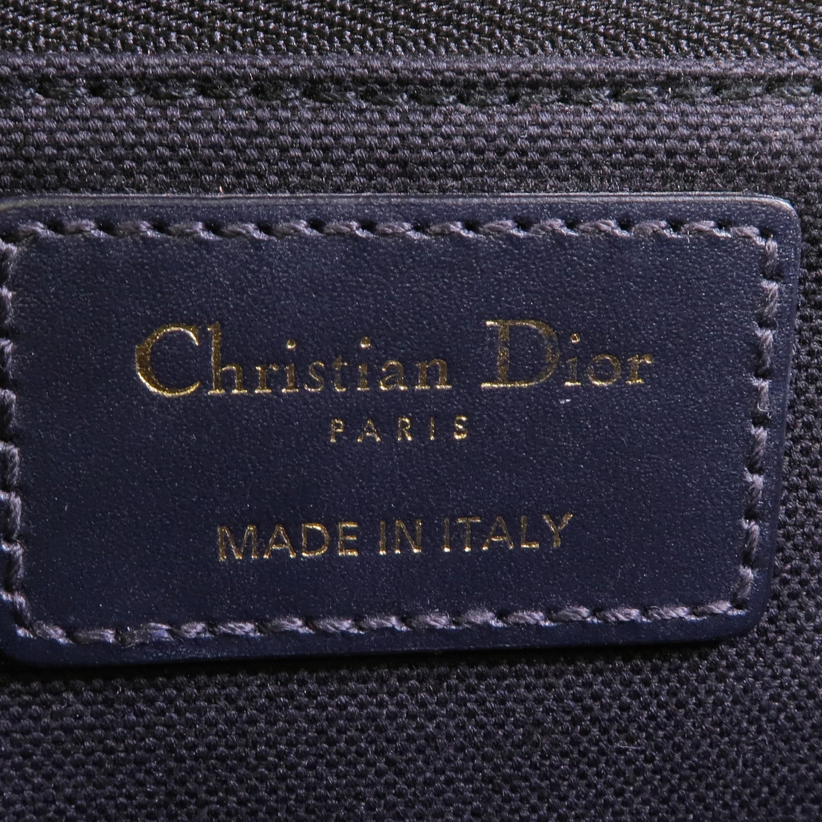 Dior 帆布Montaigne金扣肩背袋