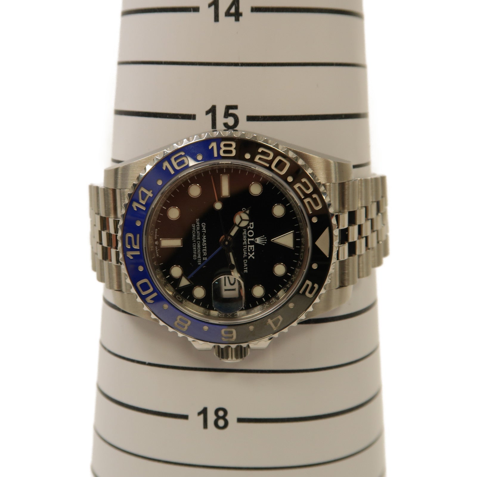ROLEX GMT Master II不鏽鋼手錶自動機芯黑色