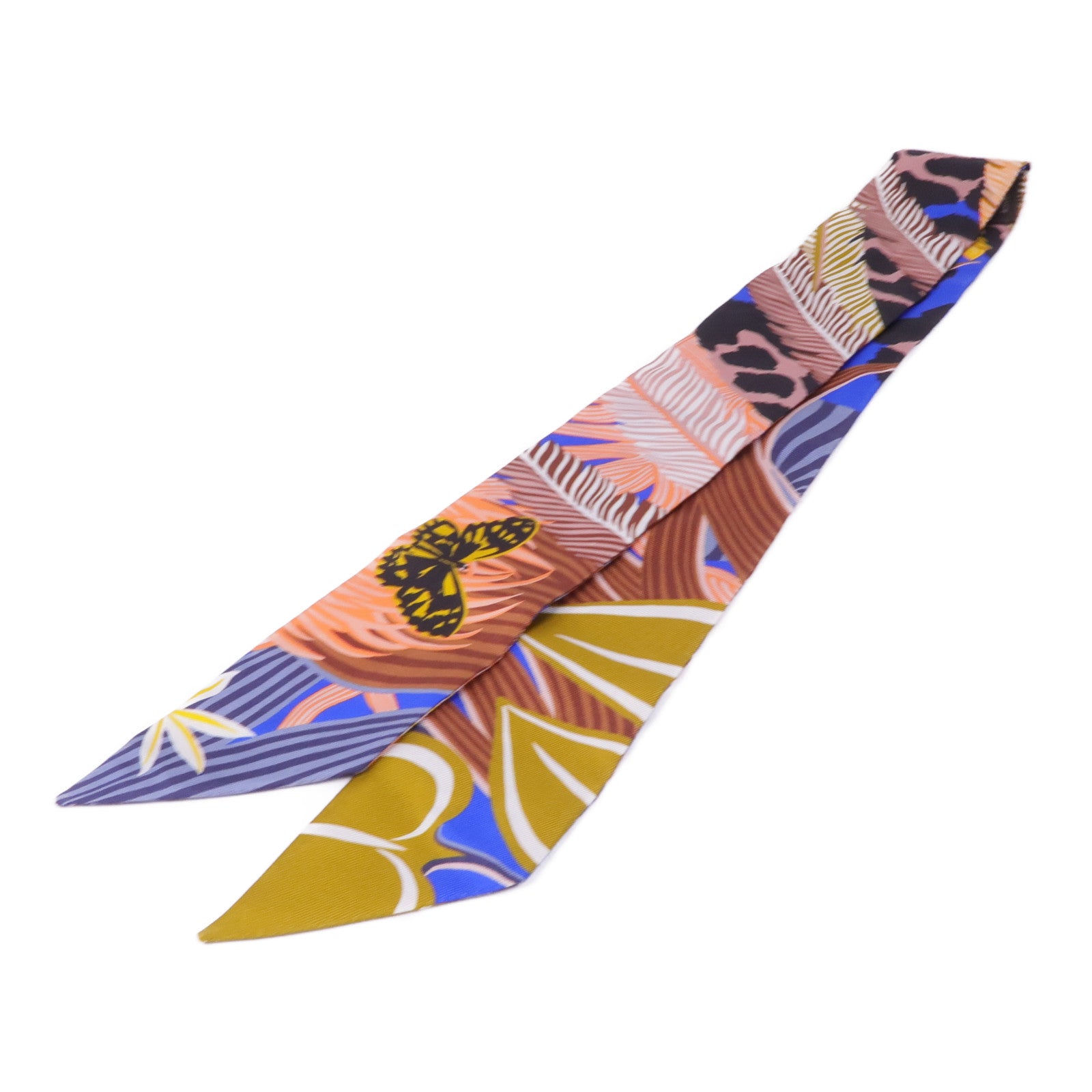 HERMES 絲質Twilly絲巾