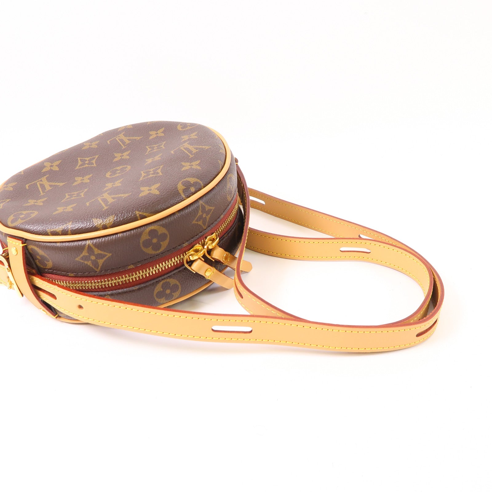 LOUIS VUITTON Monogram Boite Chapeau Souple PM金扣肩背袋