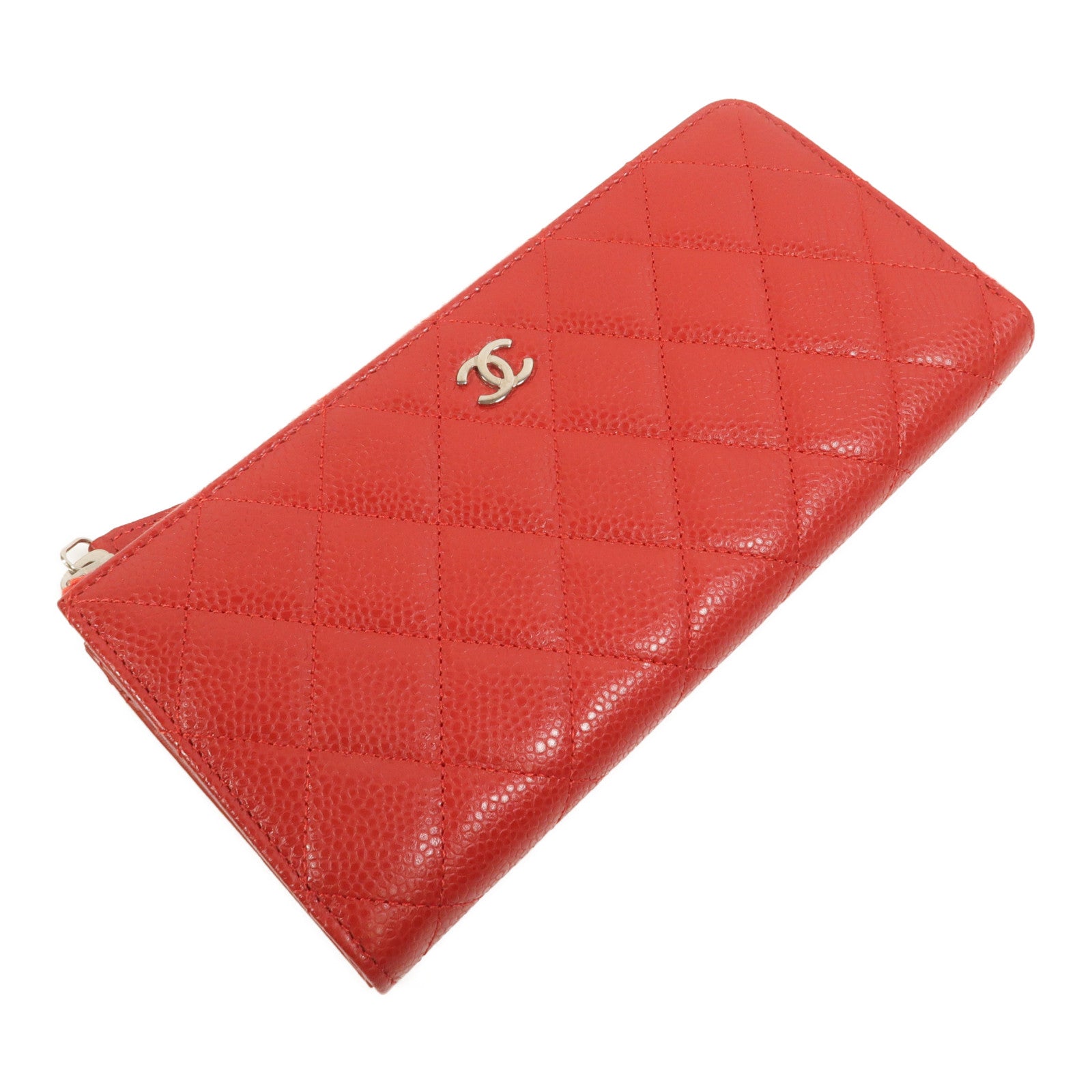 CHANEL 牛皮皮革Long Wallet長錢包