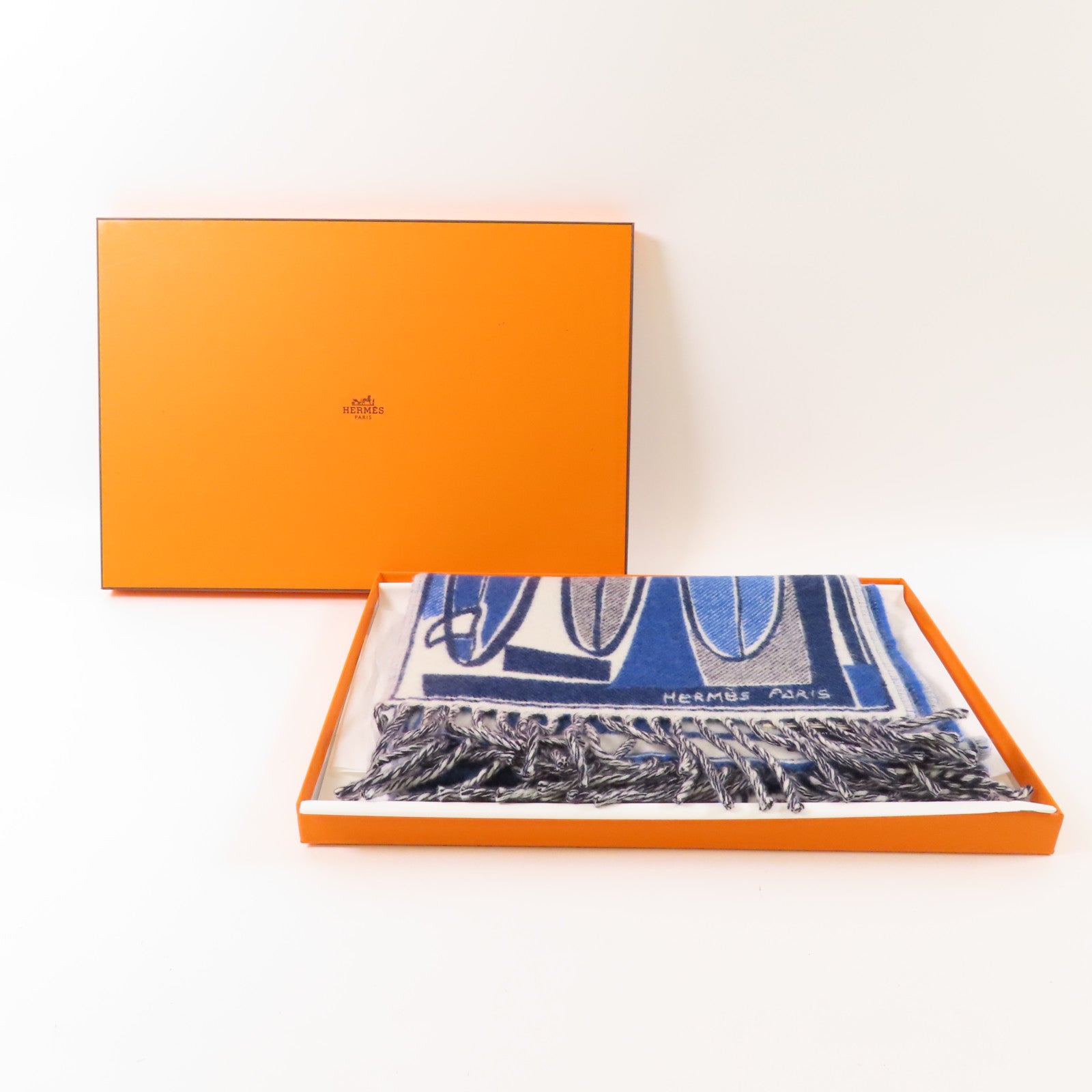 HERMES 羊絨Scarf頸巾