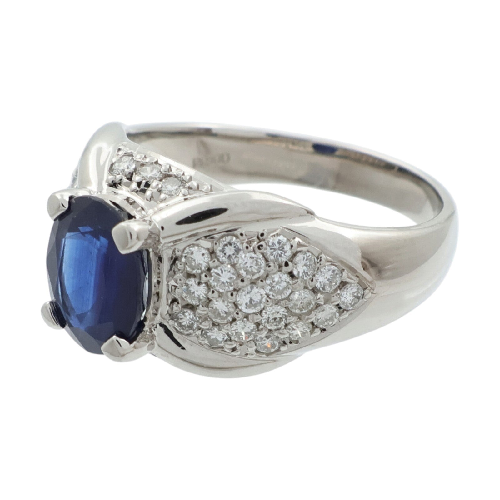 JEWELRY PT900鉑金/藍寶石Sapphire鑽石戒指