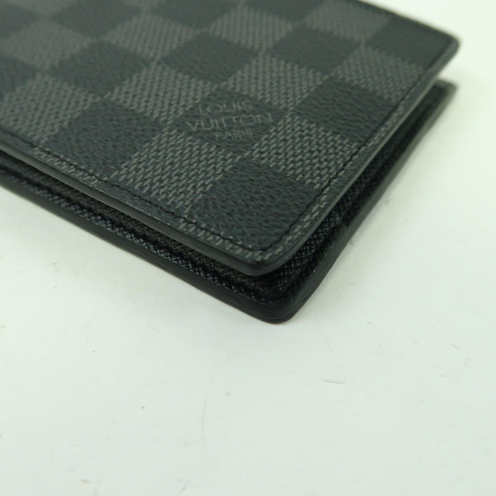 LOUIS VUITTON Damier Graphite Multiple Wallet錢包黑色