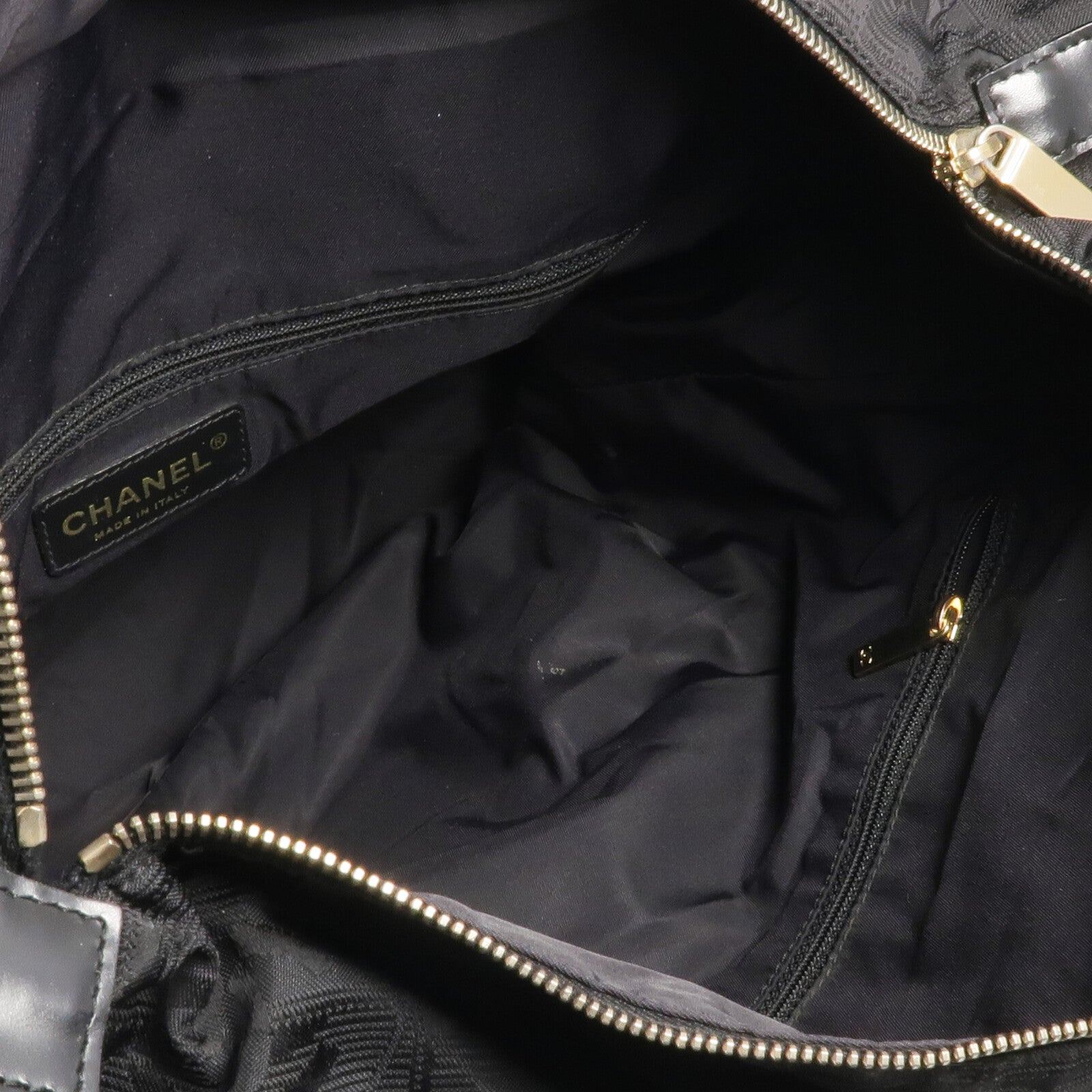 CHANEL 尼龍New Travel Line Tote Bag金扣手挽袋