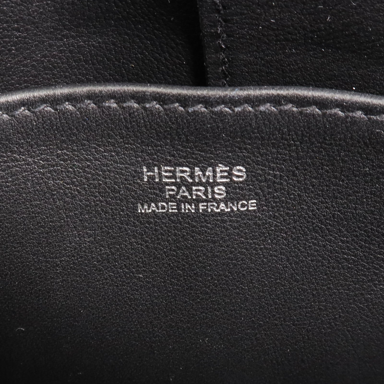 HERMES Evercolor皮革Licol 19手挽肩背兩用袋Noir