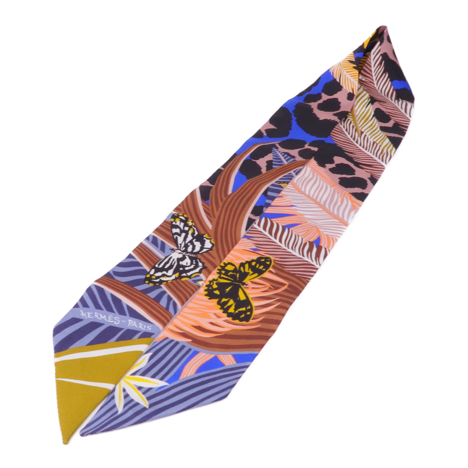 HERMES 絲質Twilly絲巾