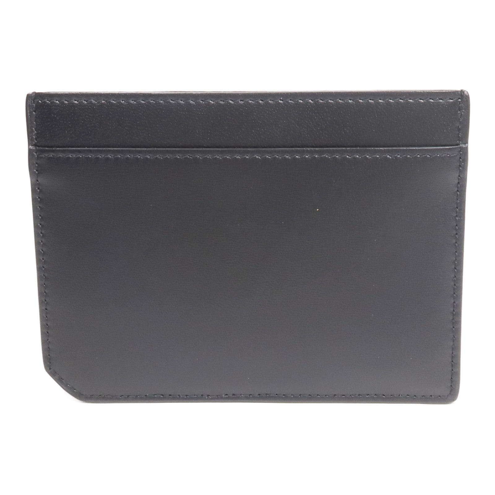 SAINT LAURENT 牛皮皮革Card Case銀扣卡片套