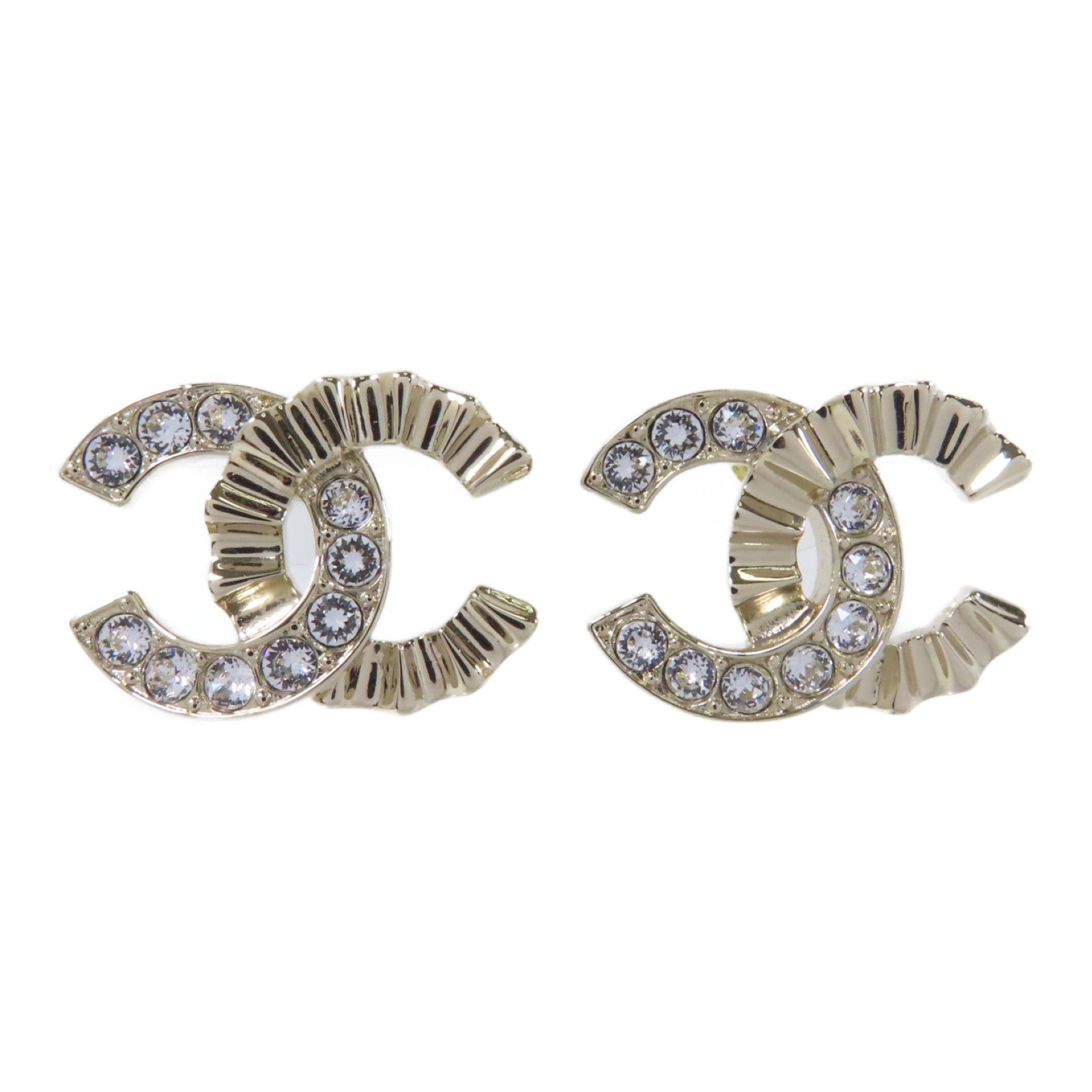 CHANEL 金屬Earrings耳環金色