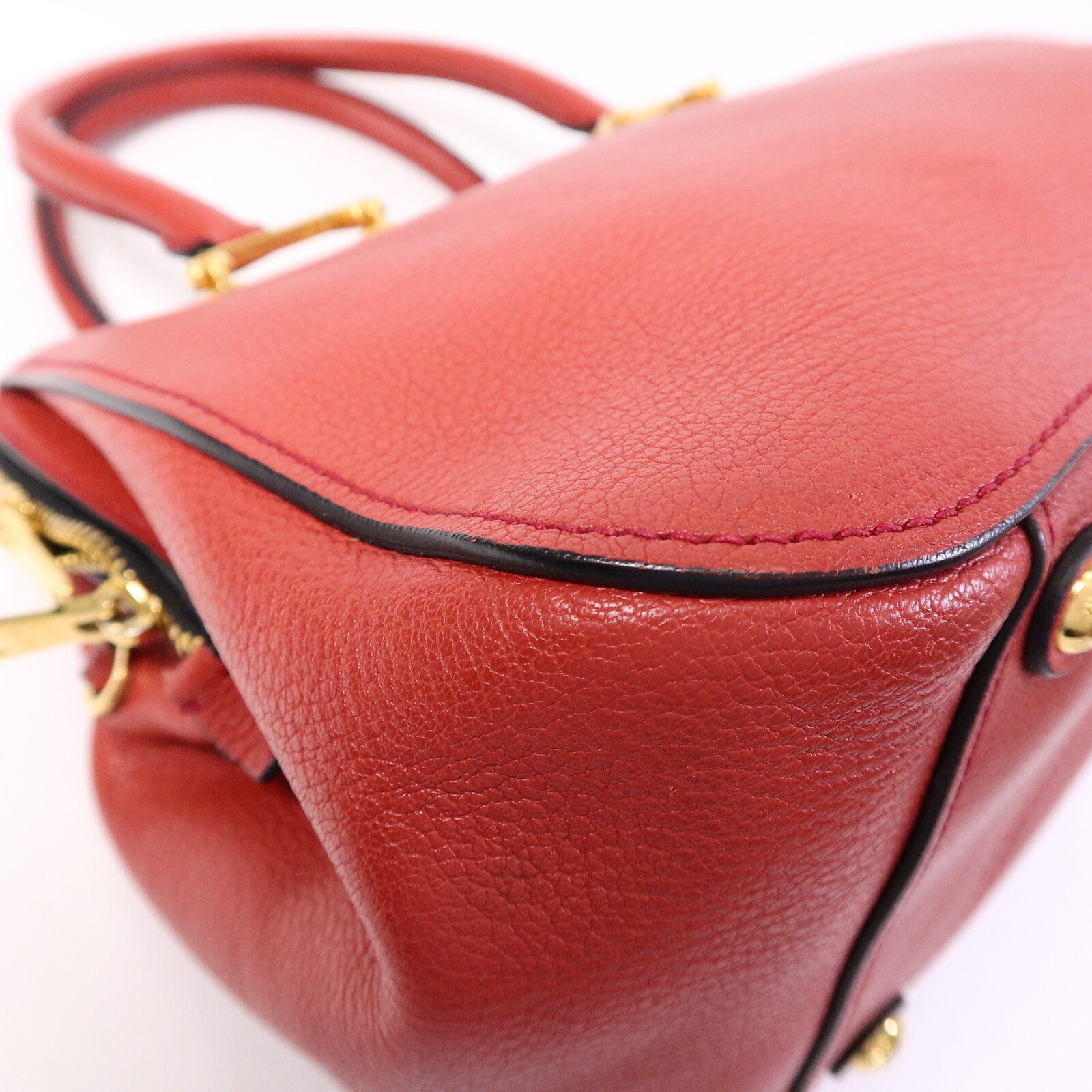 Miu Miu 牛皮皮革Shoulder Bag手挽肩背兩用袋