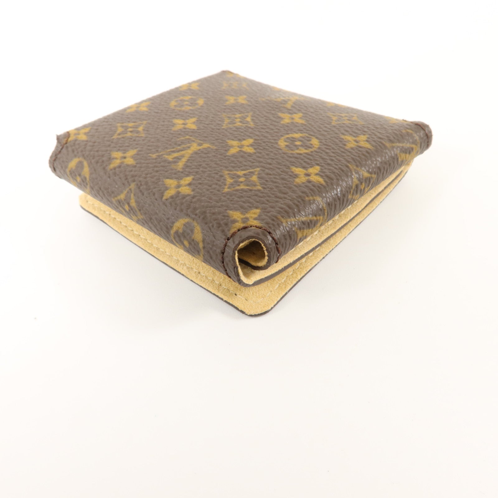 LOUIS VUITTON Monogram Folding Jewelry Case金扣折疊式珠寶袋