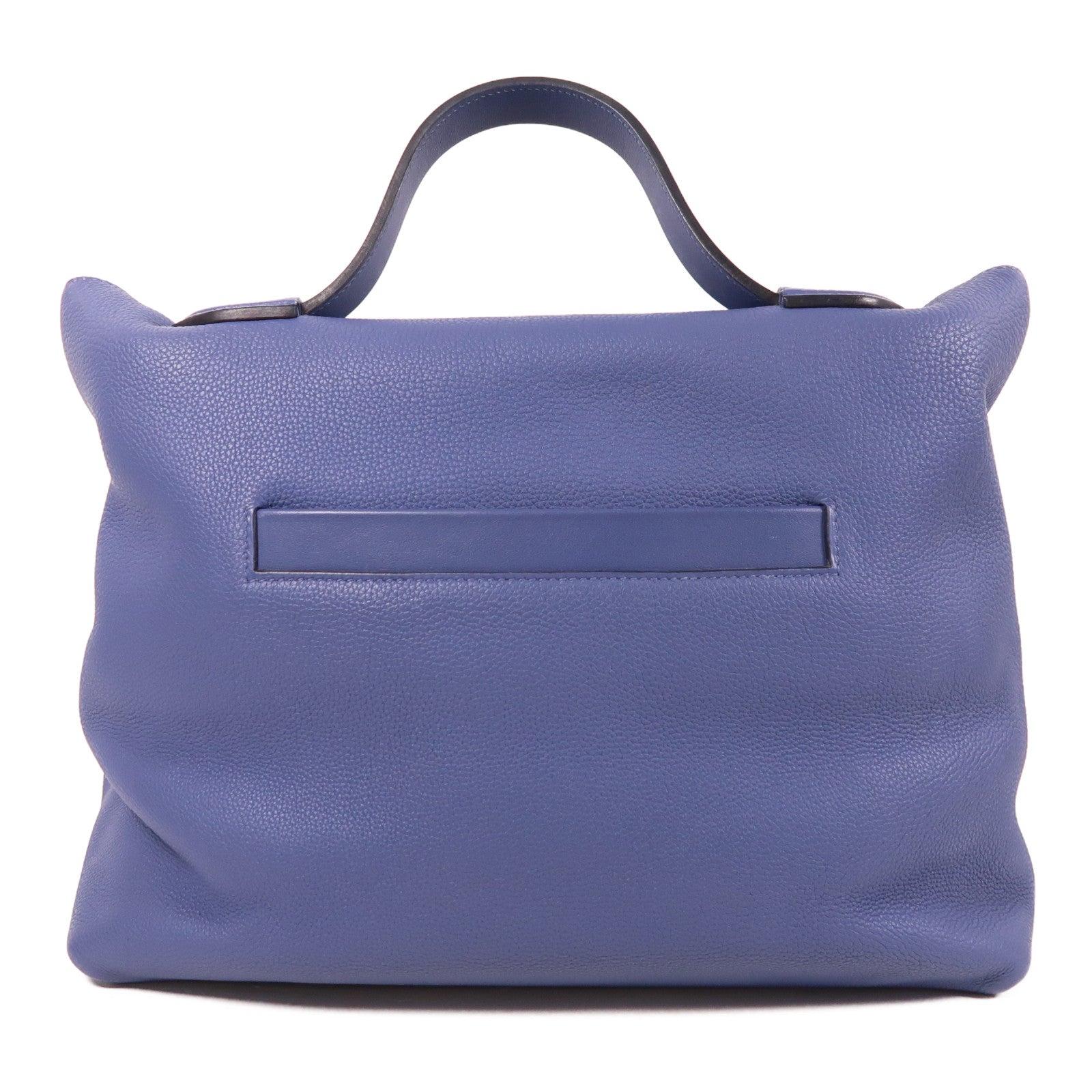 HERMES Togo皮革/Swift皮革24/24銀扣手挽袋