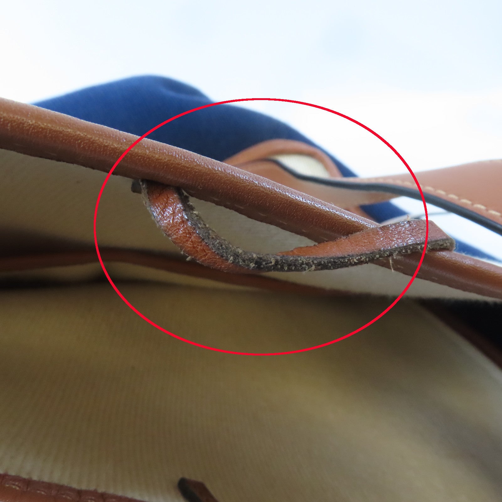 LOEWE 帆布Shoulder Bag銀扣肩背袋米色