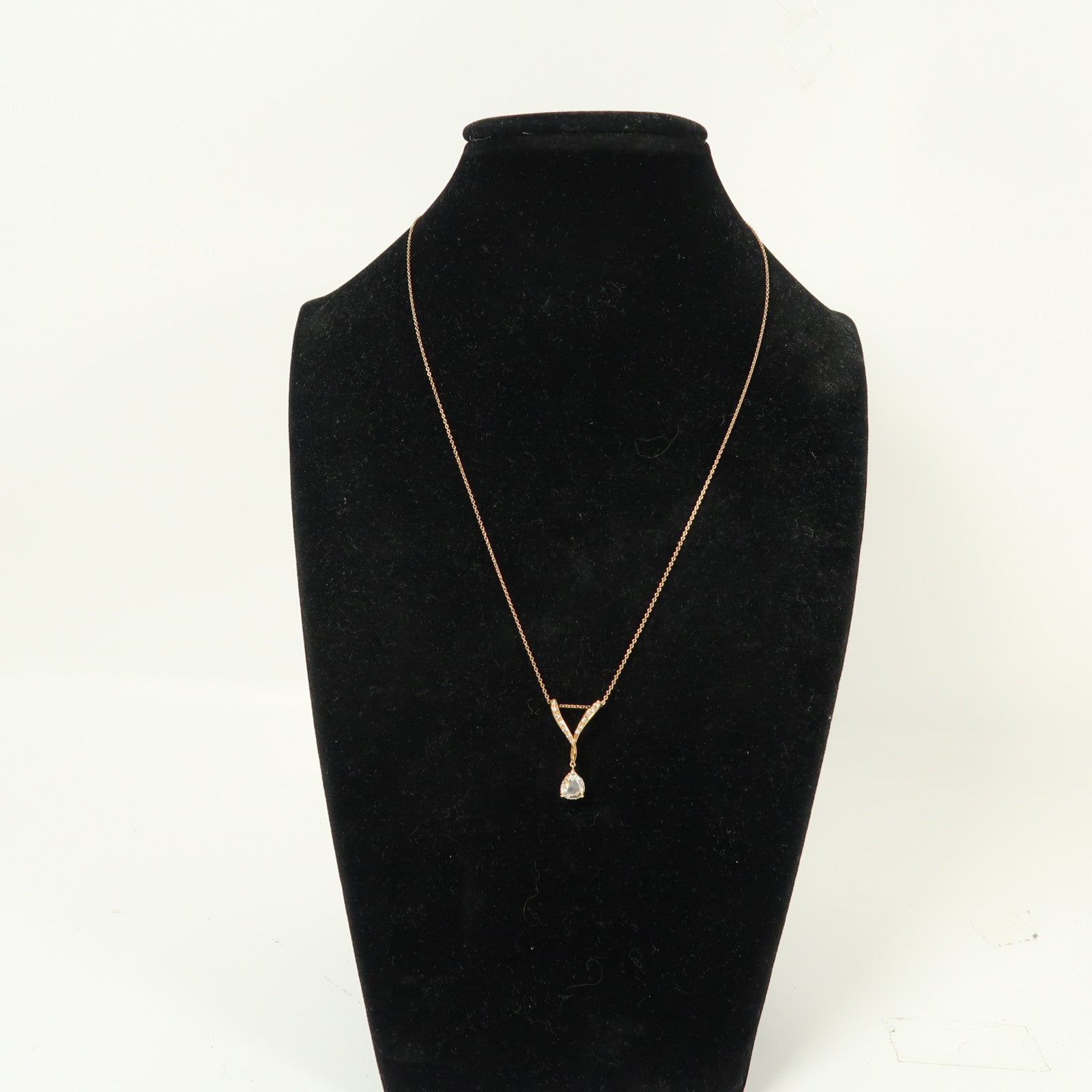 JEWELRY 【激減優惠】18K玫瑰金Necklace鑽石項鍊
