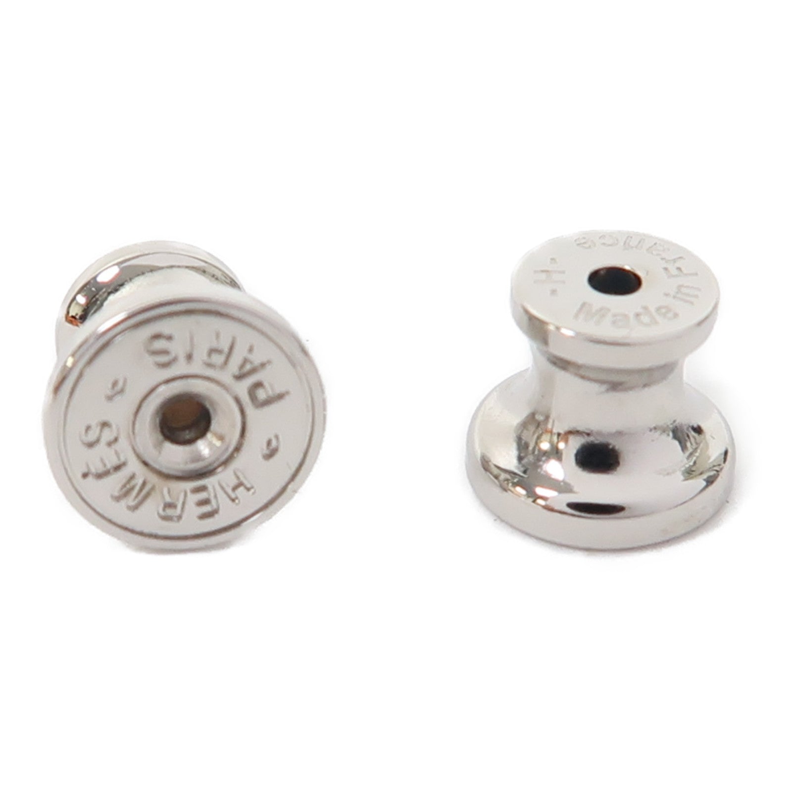 HERMES 金屬Pop H Earrings耳環黑色