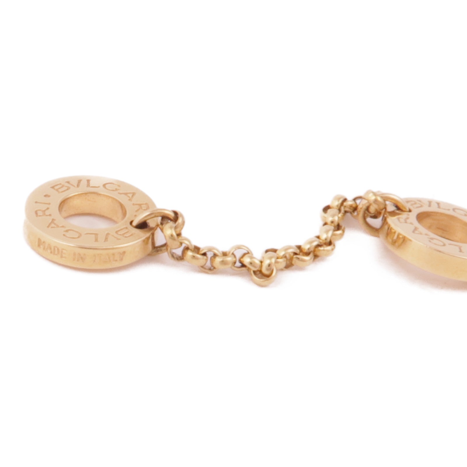 BVLGARI 18K玫瑰金B-zero 1 Diamond Necklace鑽石項鍊
