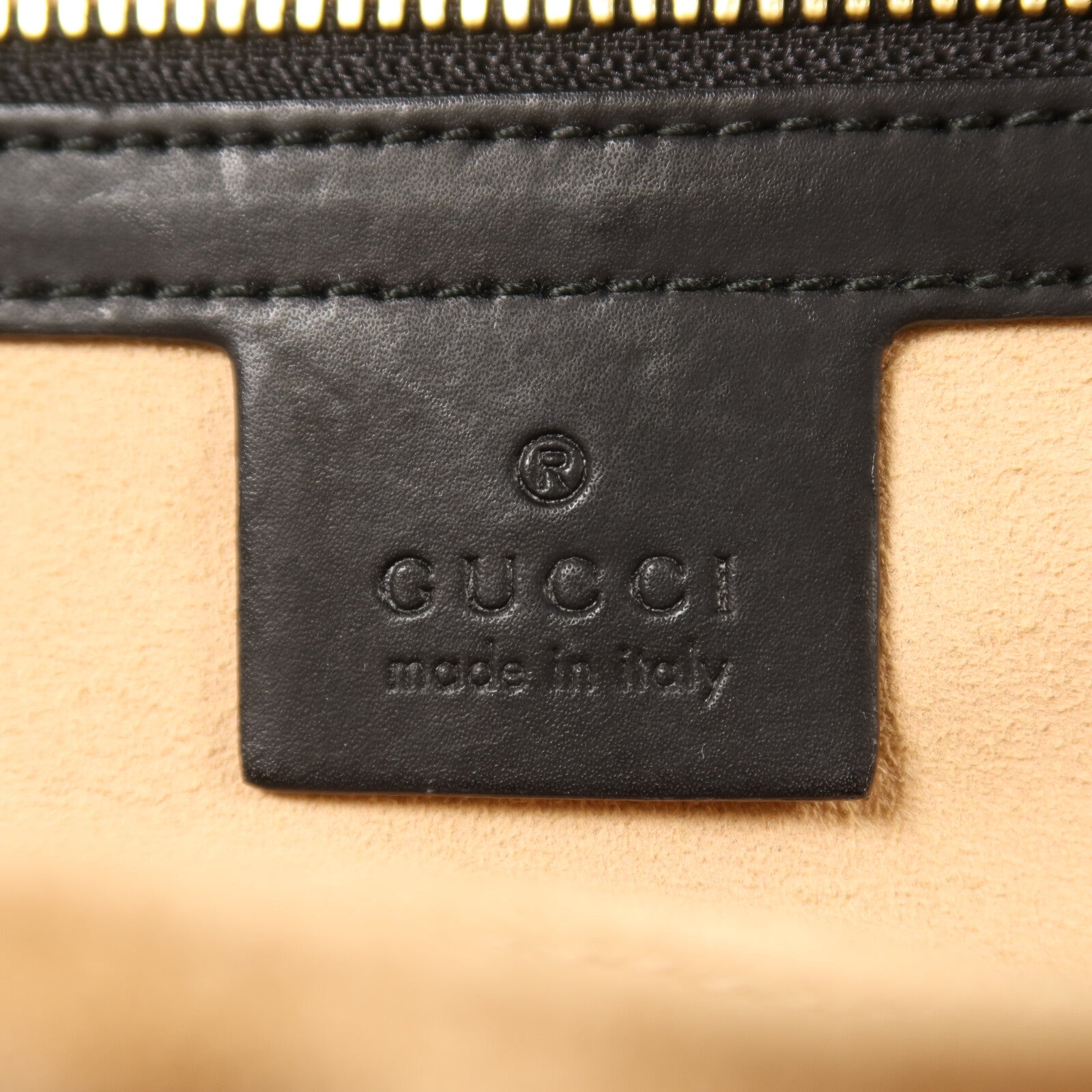 GUCCI 塗層帆布GG Supreme Backpack金扣背包