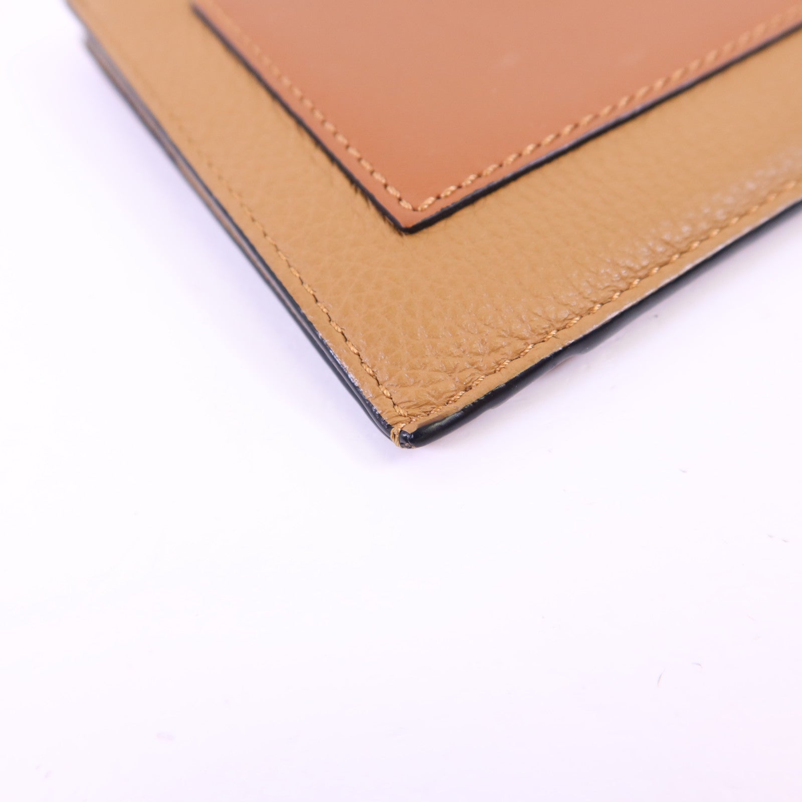 LOEWE 【激減優惠】牛皮皮革Card Case金扣卡片套
