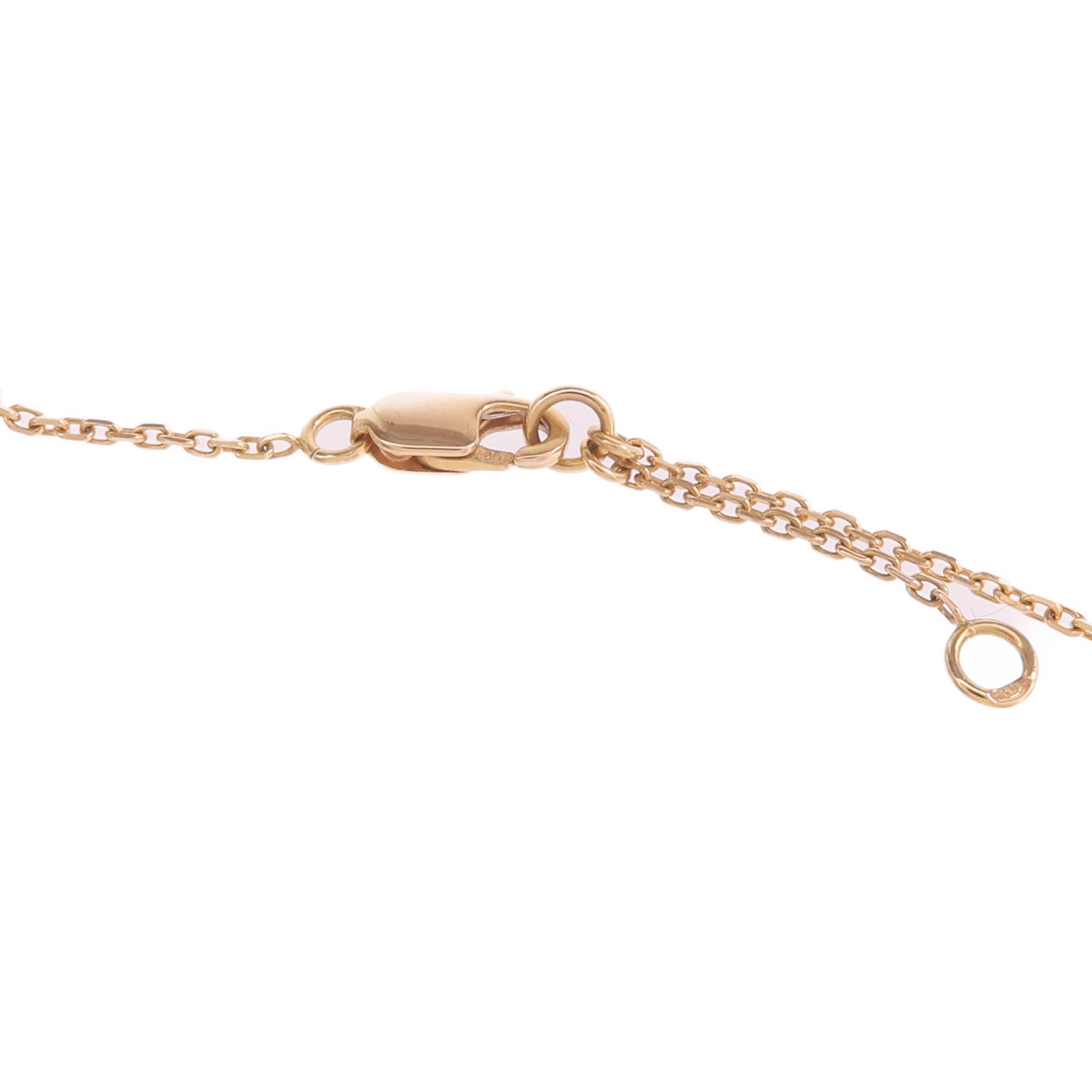 Van Cleef & Arpels 18K玫瑰金Sweet Alhambra瑪瑙項鍊