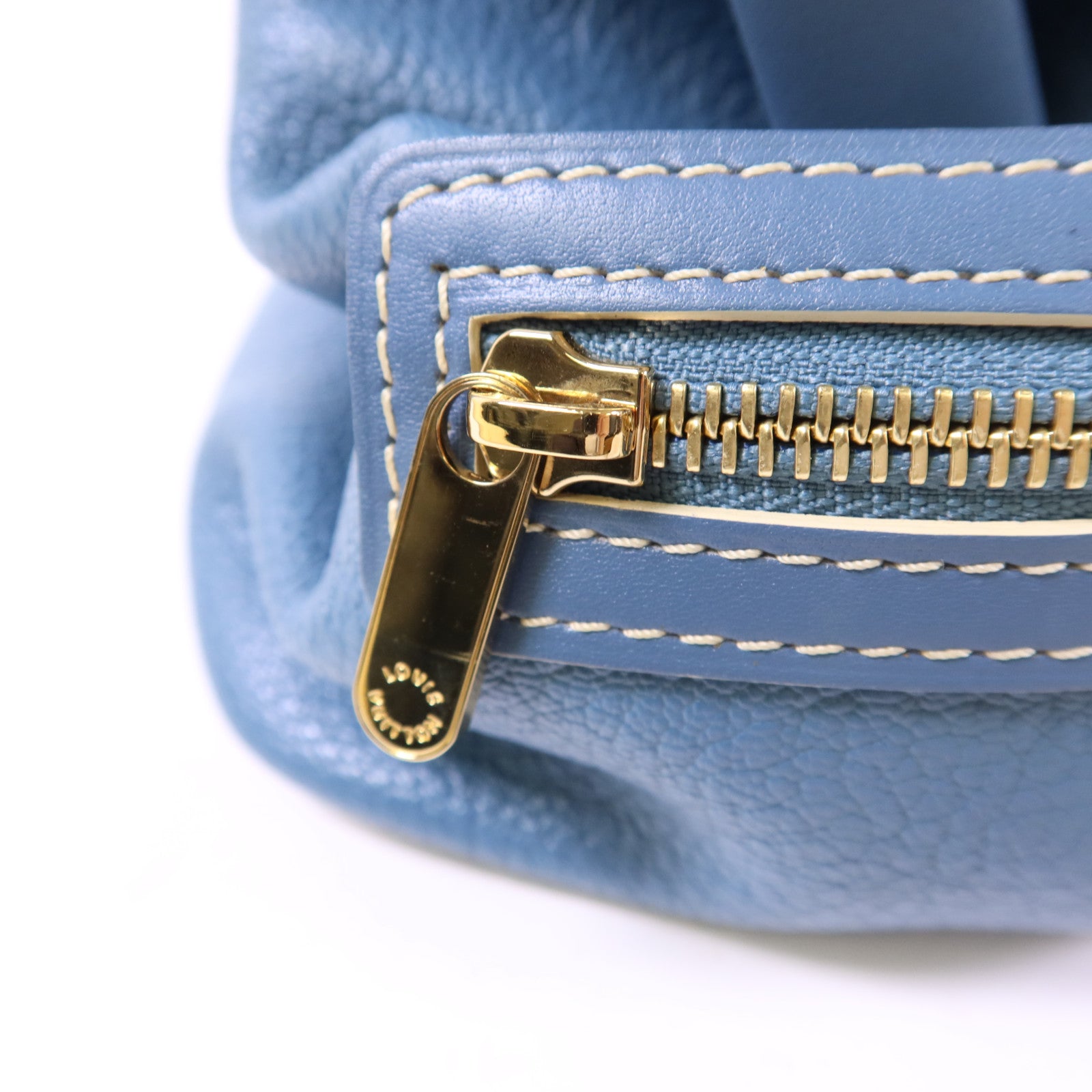 LOUIS VUITTON Suhali Angenieux PM金扣手挽袋