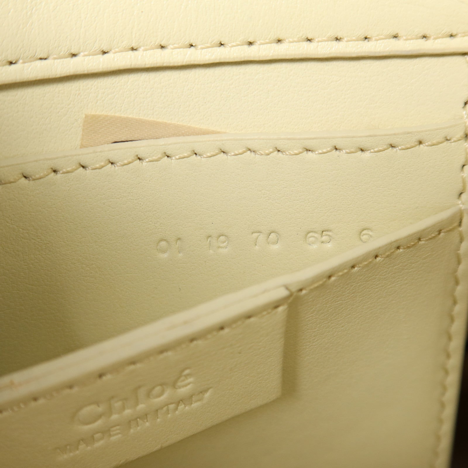 Chloe 牛皮皮革Shoulder Bag金扣肩背袋