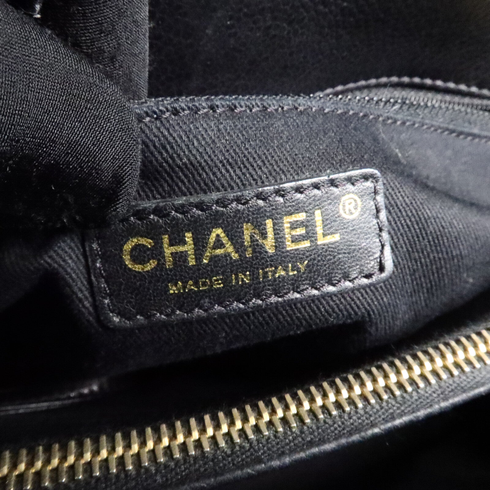 CHANEL 牛皮皮革Chain Shoulder Tote手挽袋