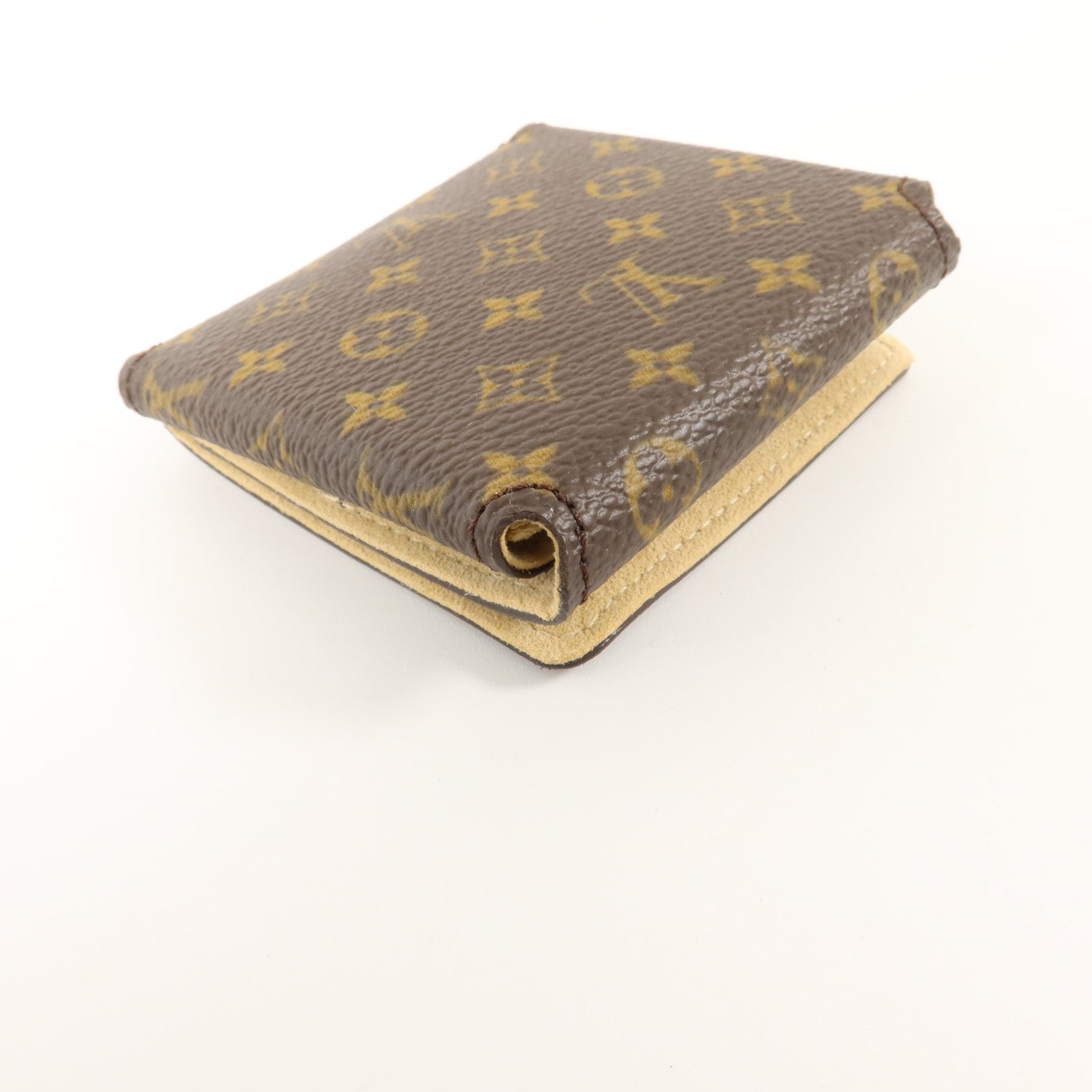 LOUIS VUITTON Monogram Folding Jewelry Case金扣折疊式珠寶袋