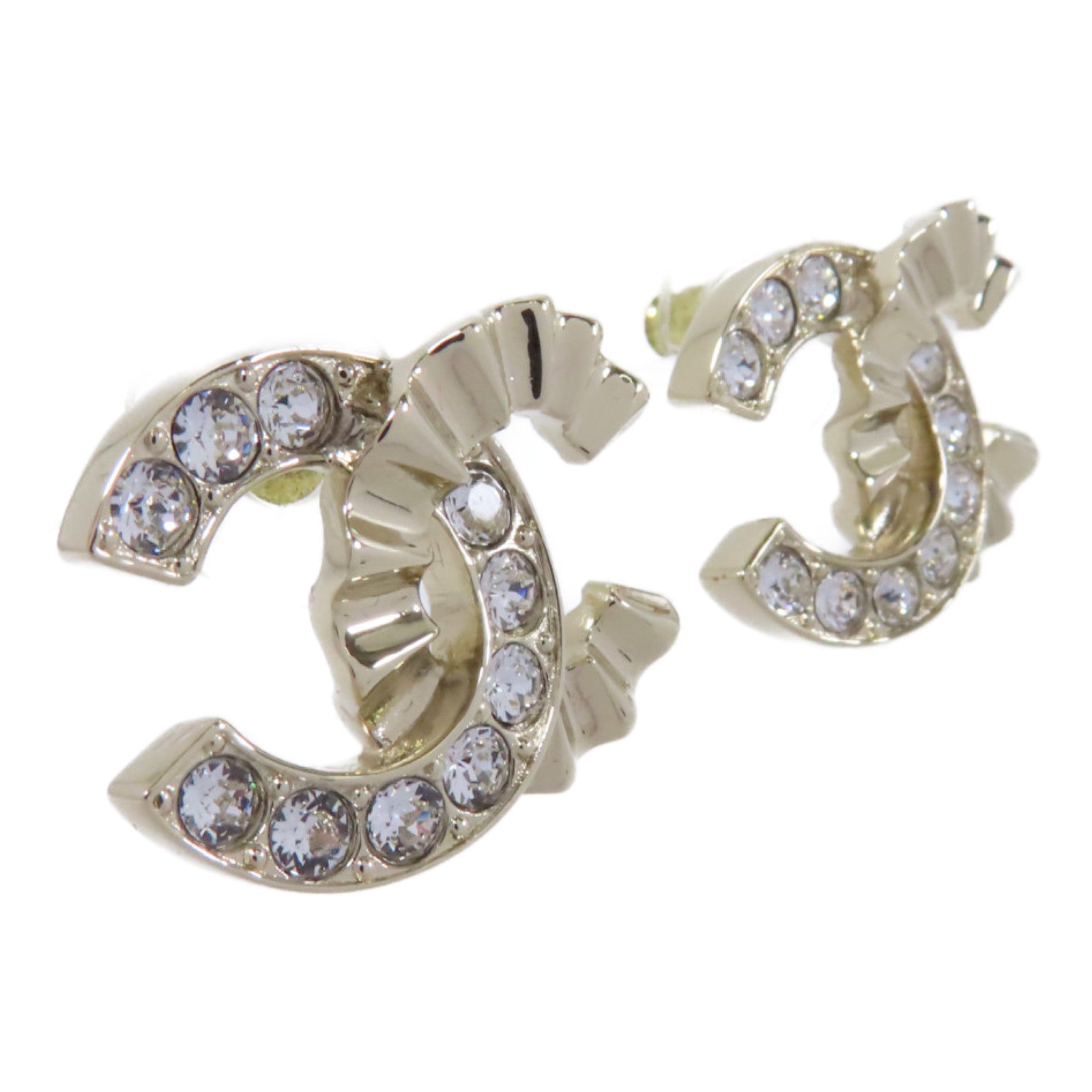 CHANEL 金屬Earrings耳環金色