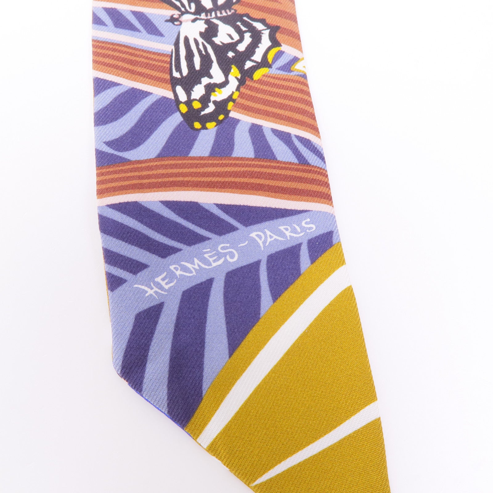 HERMES 絲質Twilly絲巾