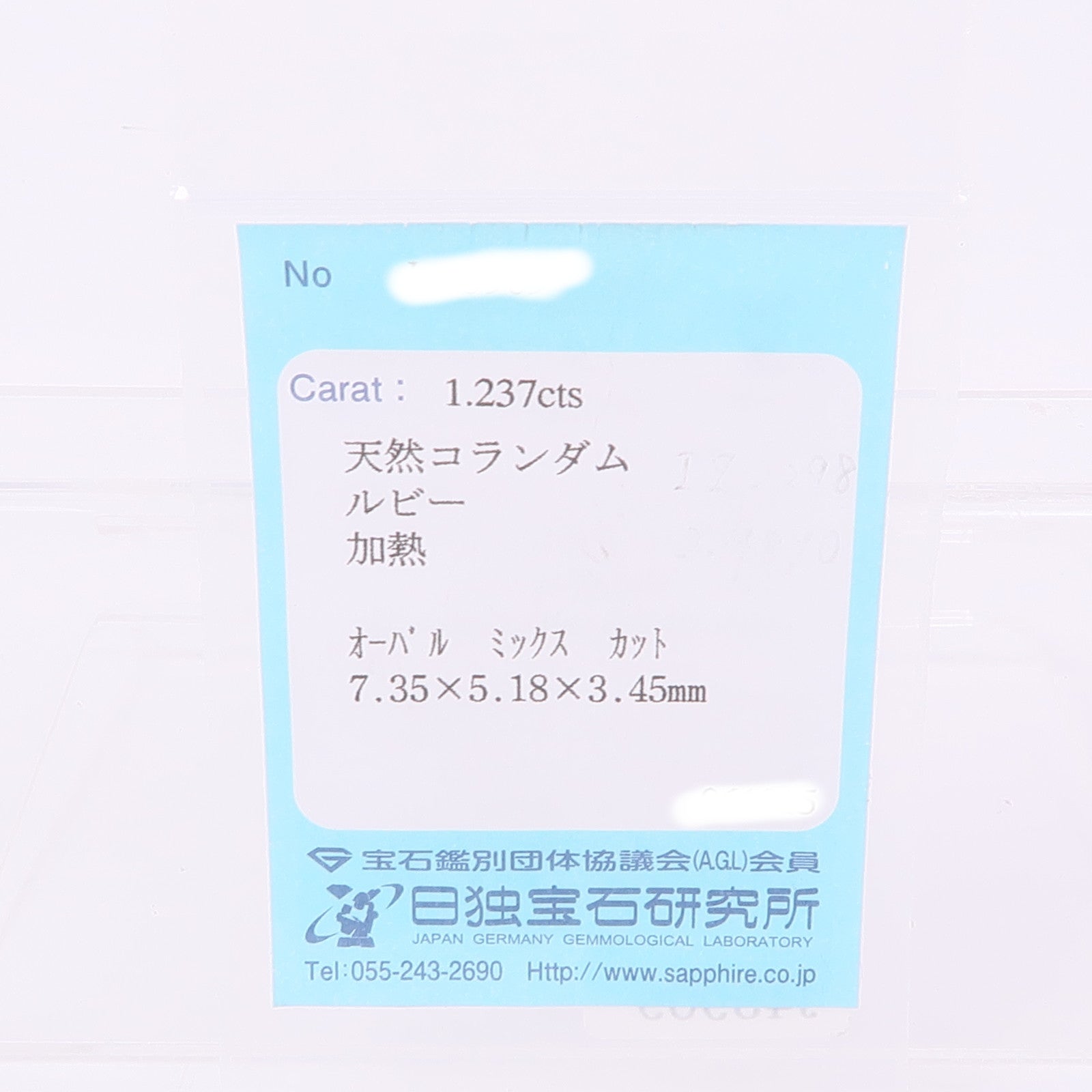 JEWELRY PT900鉑金Ruby/Diamond Ring紅寶石/鑽石戒指US#6.5