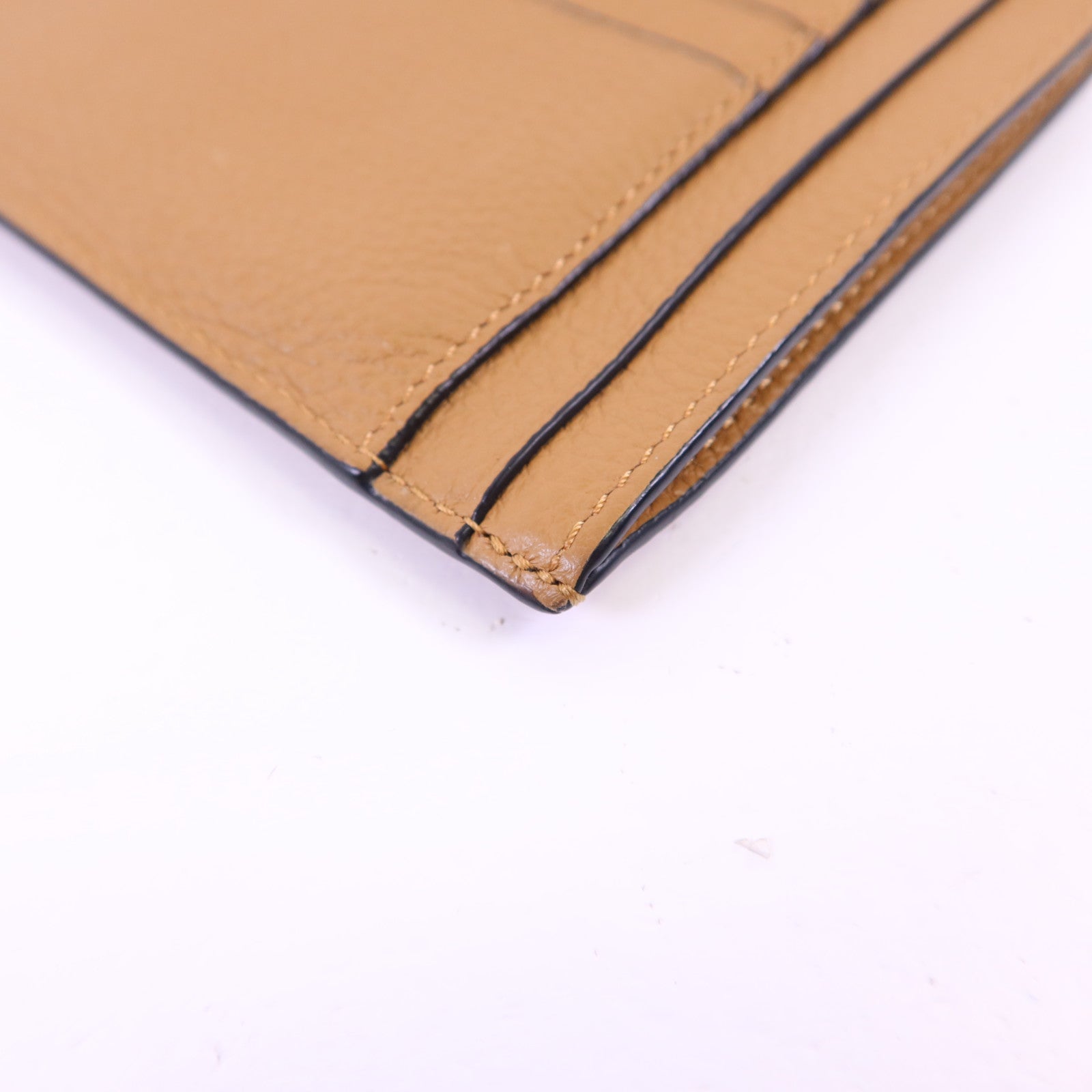 LOEWE 【激減優惠】牛皮皮革Card Case金扣卡片套