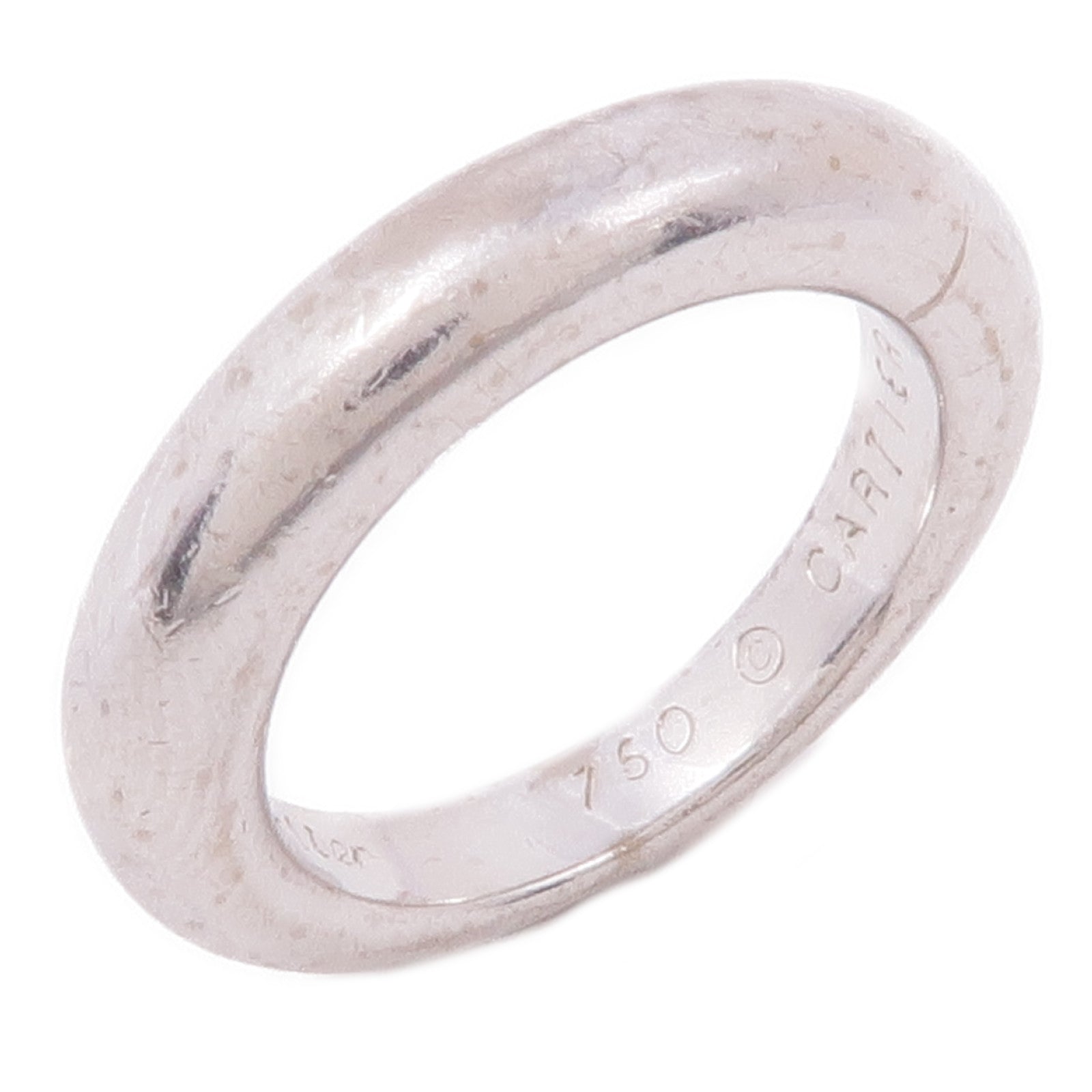 CARTIER 18K白金Ring戒指US#4.5