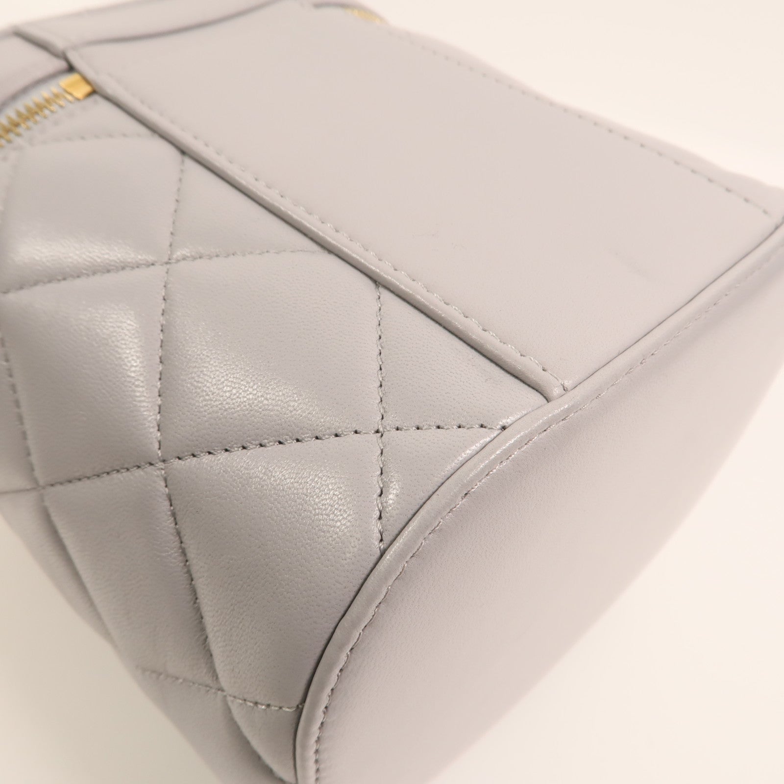 CHANEL 羊皮皮革Trendy CC Vanity Case金扣手挽肩背兩用袋